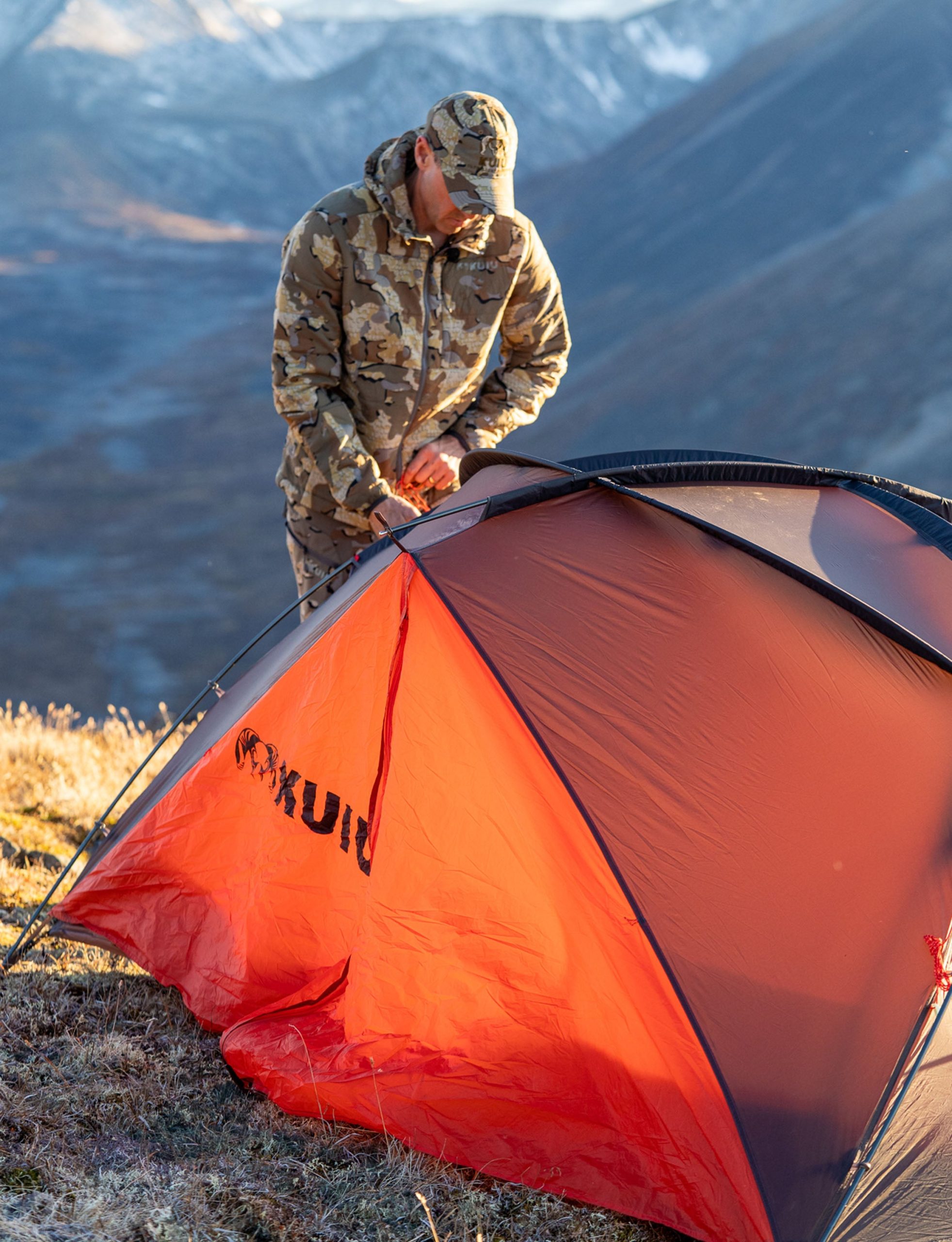 Mountain Star 2 Person Tent Set | Gunmetal-Orange - 图片 20