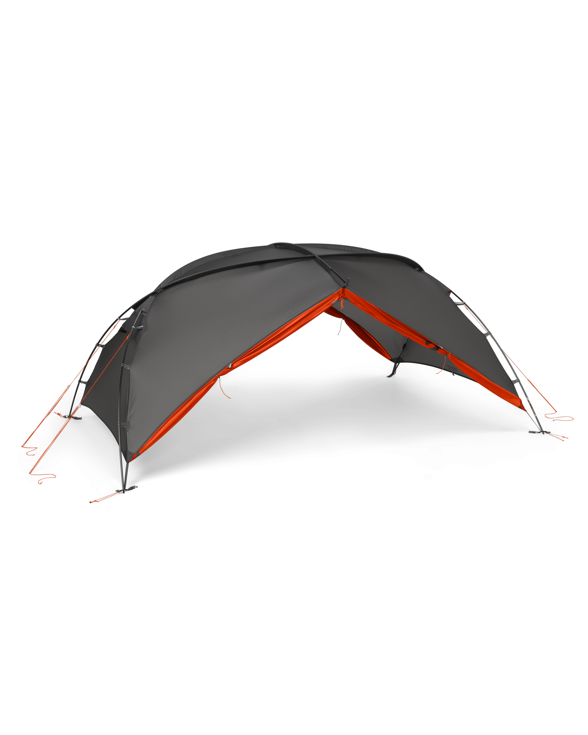Mountain Star 2 Person Tent Set | Gunmetal-Orange - 图片 8