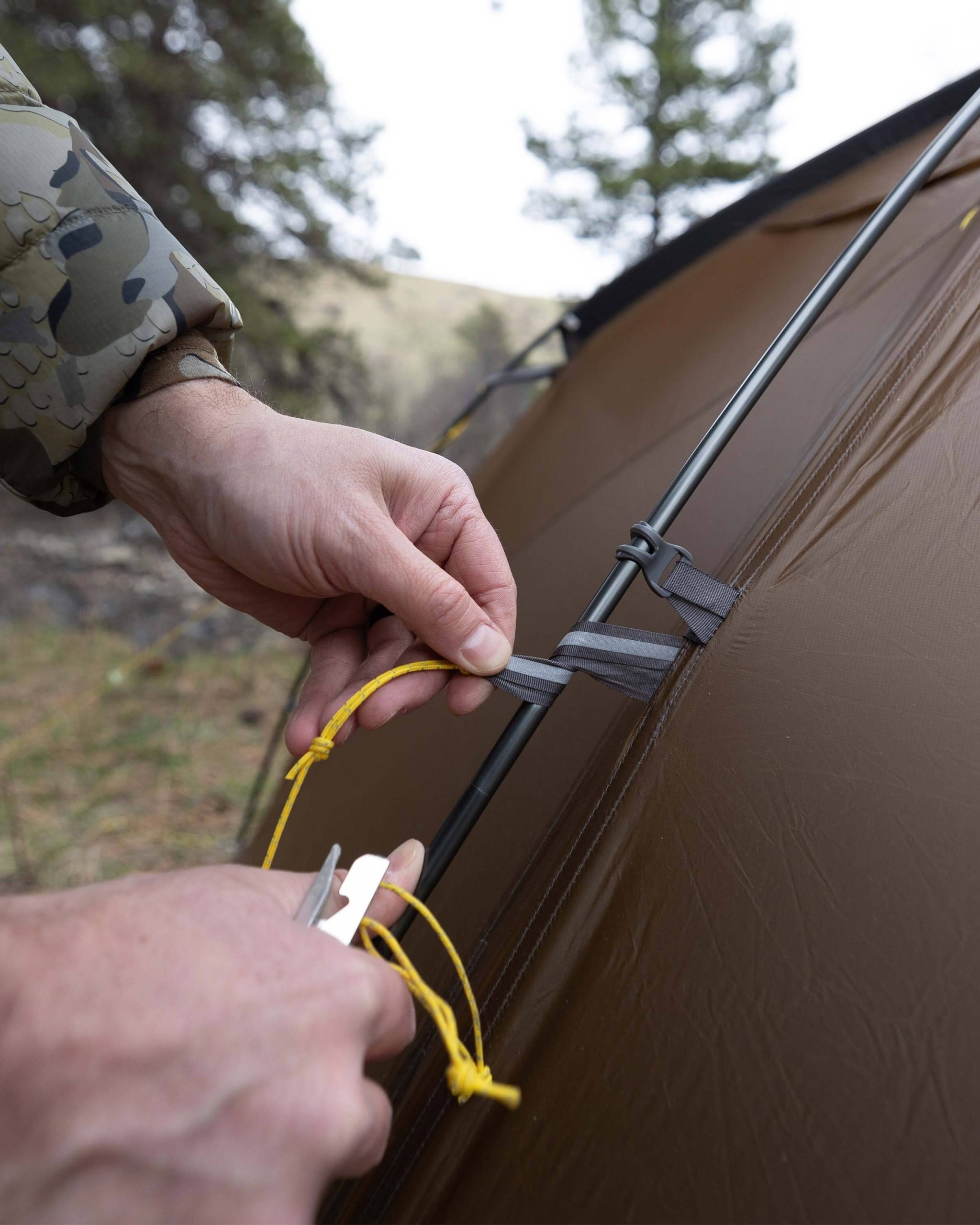 Mountain Star 3 Person Tent Set | Gunmetal-Camel - 图片 15