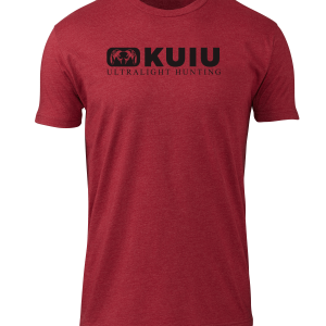 KUIU Block Logo T-Shirt | Cardinal