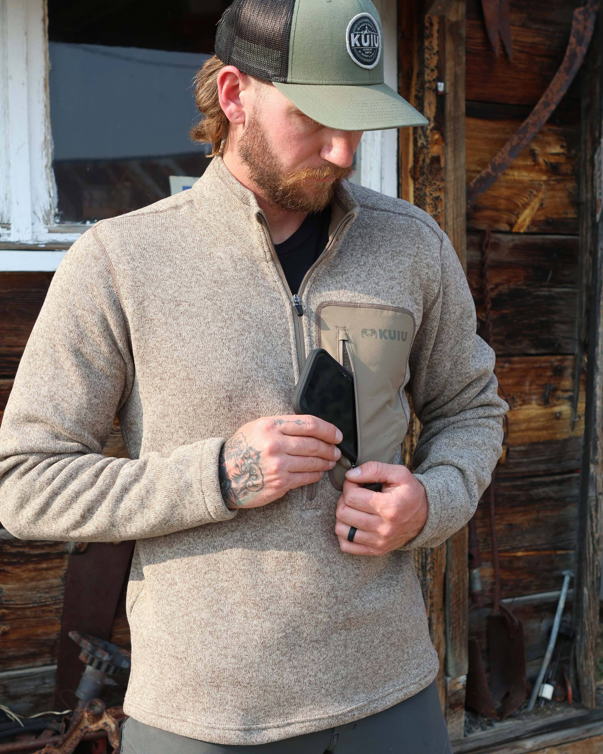 Base Camp Pullover Sweater | Deep Woods - 图片 7