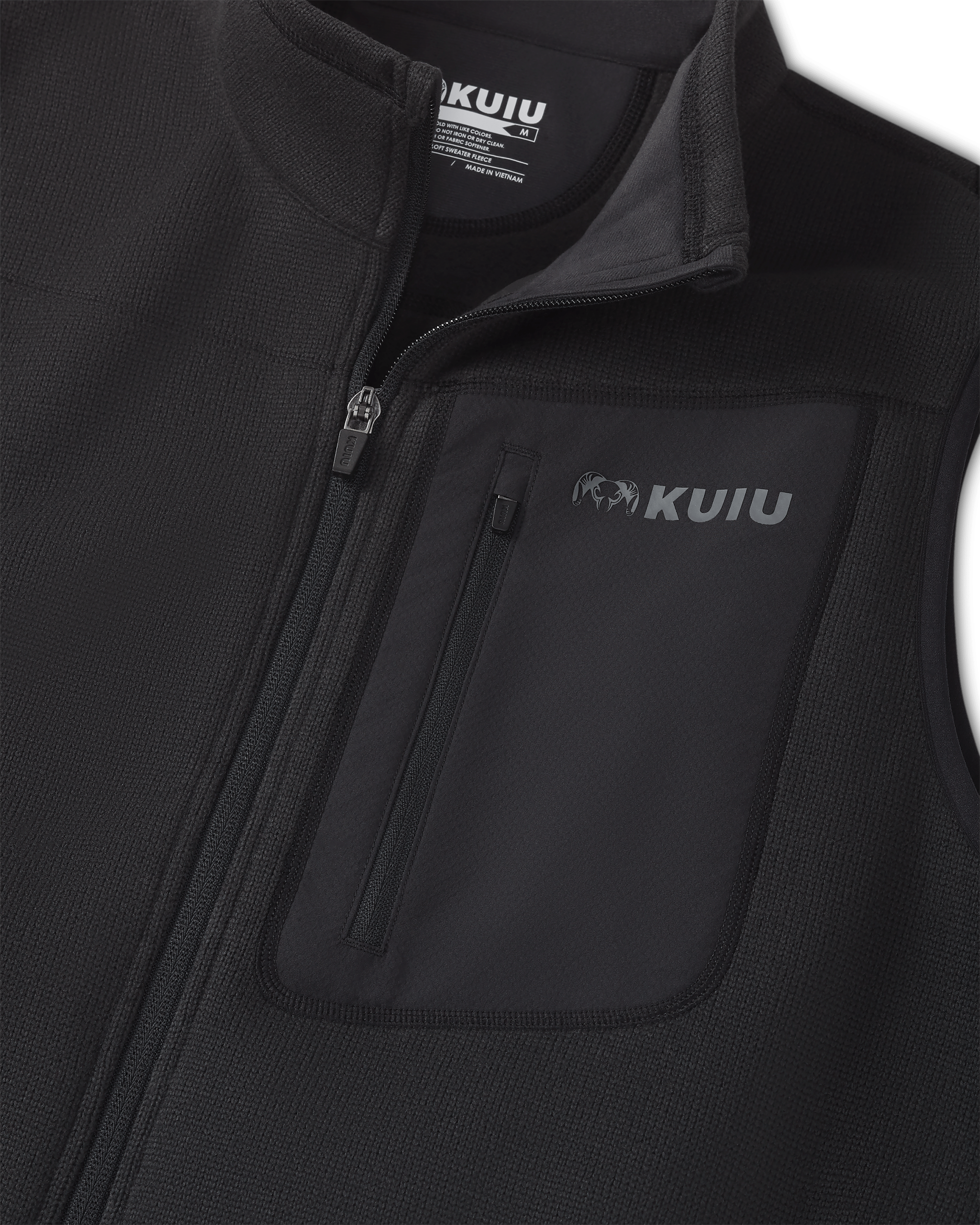 Base Camp Sweater Vest | Black - 图片 3