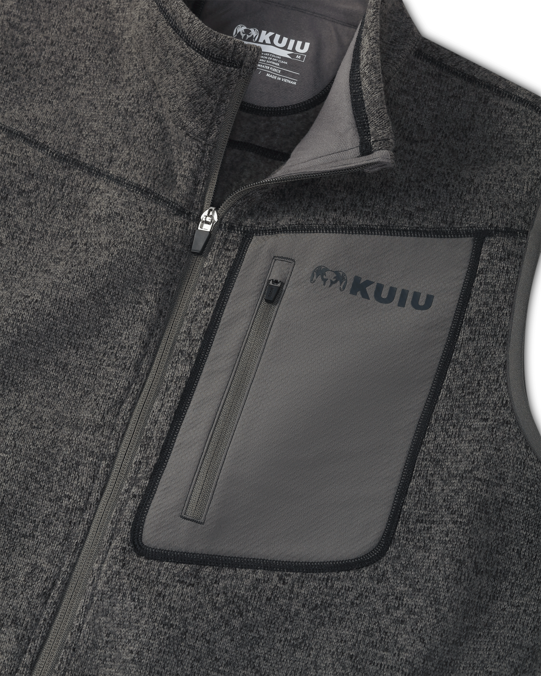 Base Camp Sweater Vest | Charcoal Heather - 图片 3