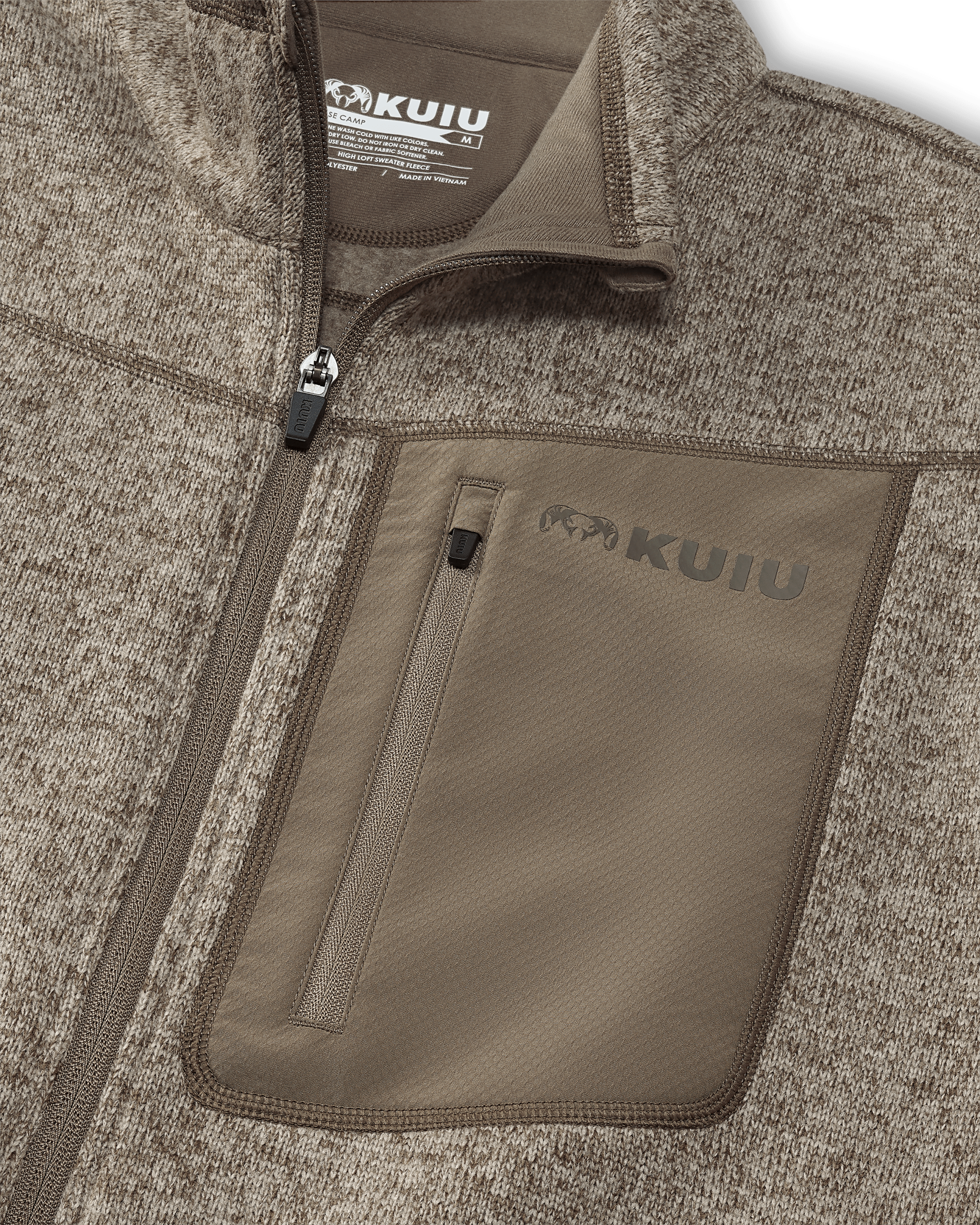Base Camp Sweater Vest | Khaki Heather - 图片 3