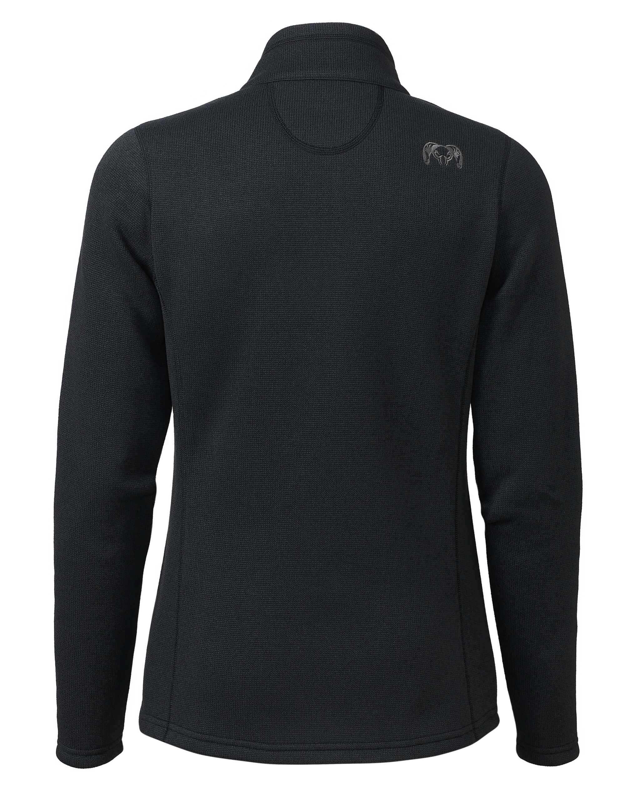 Women's Base Camp Full Zip Sweater | Black - 图片 2