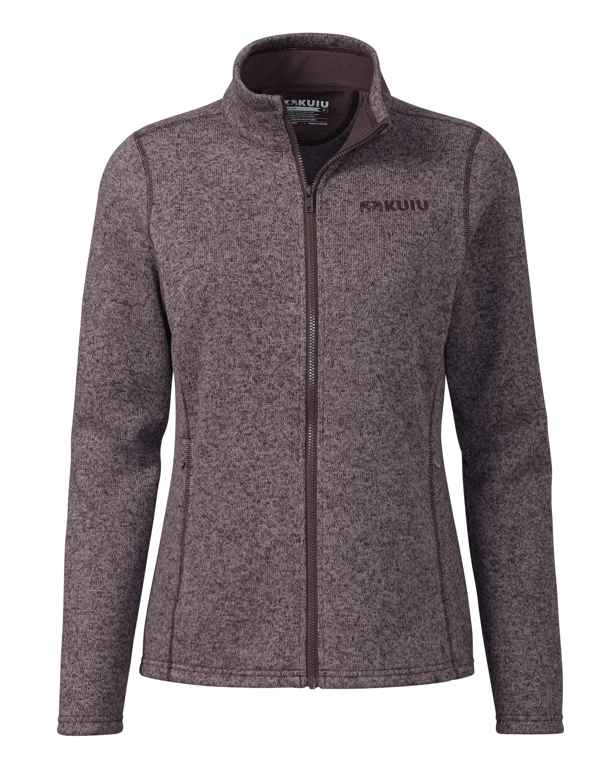 Women's Base Camp Full Zip Sweater | Dusk Heather