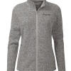 Women's Base Camp Full Zip Sweater | Stone White Heather