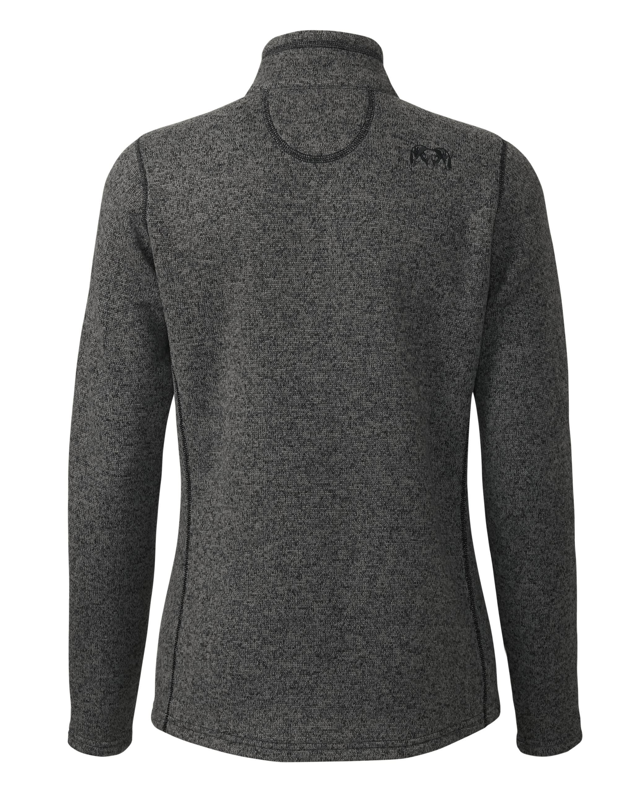 Women's Base Camp Pullover Sweater | Charcoal Heather - 图片 2