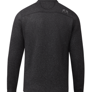 Alternative view of Base Camp Full Zip Sweater | Heather Black