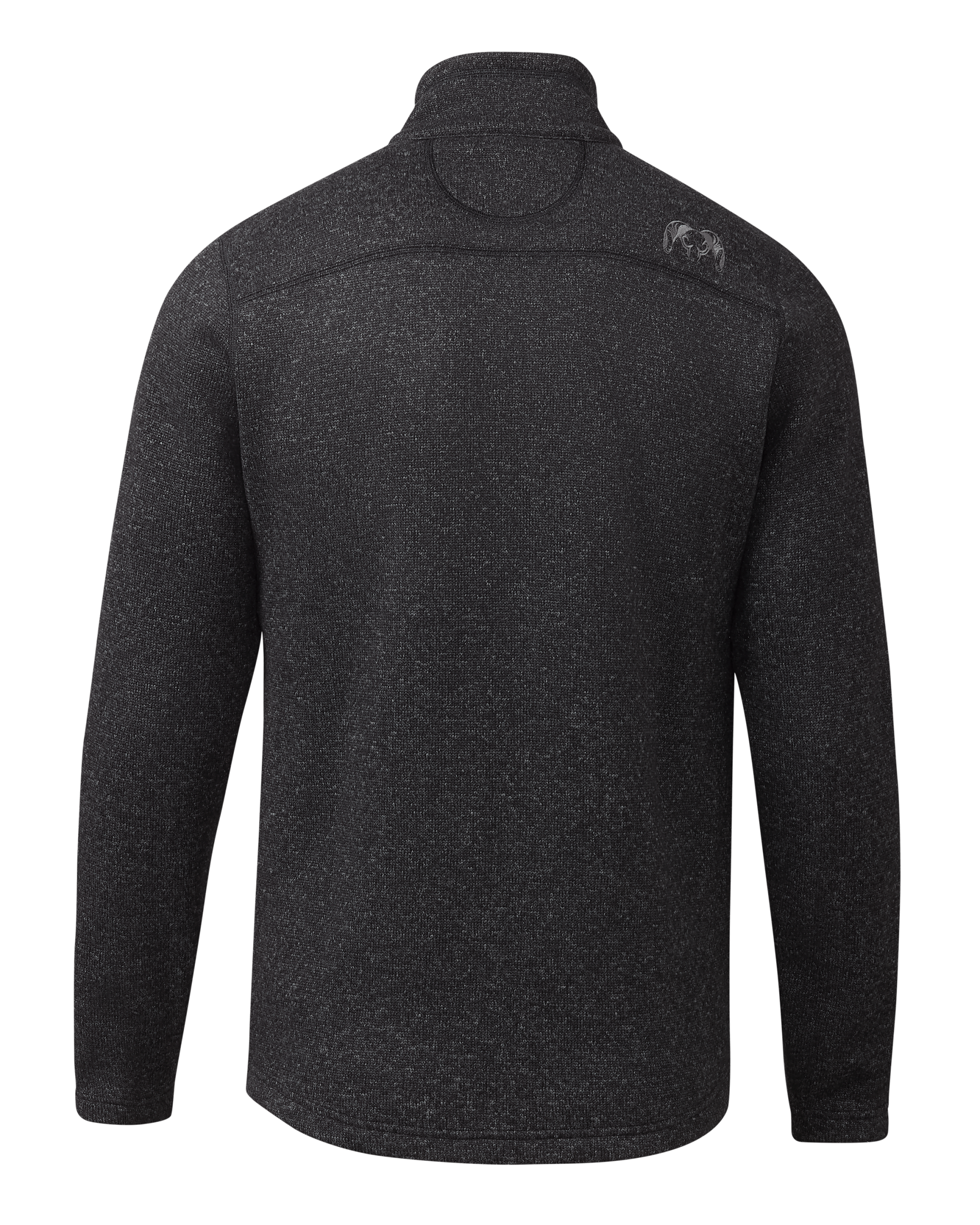 Base Camp Full Zip Sweater | Heather Black - 图片 2