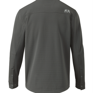 Alternative view of Blockfield Fleece Shirt Jacket | Gunmetal