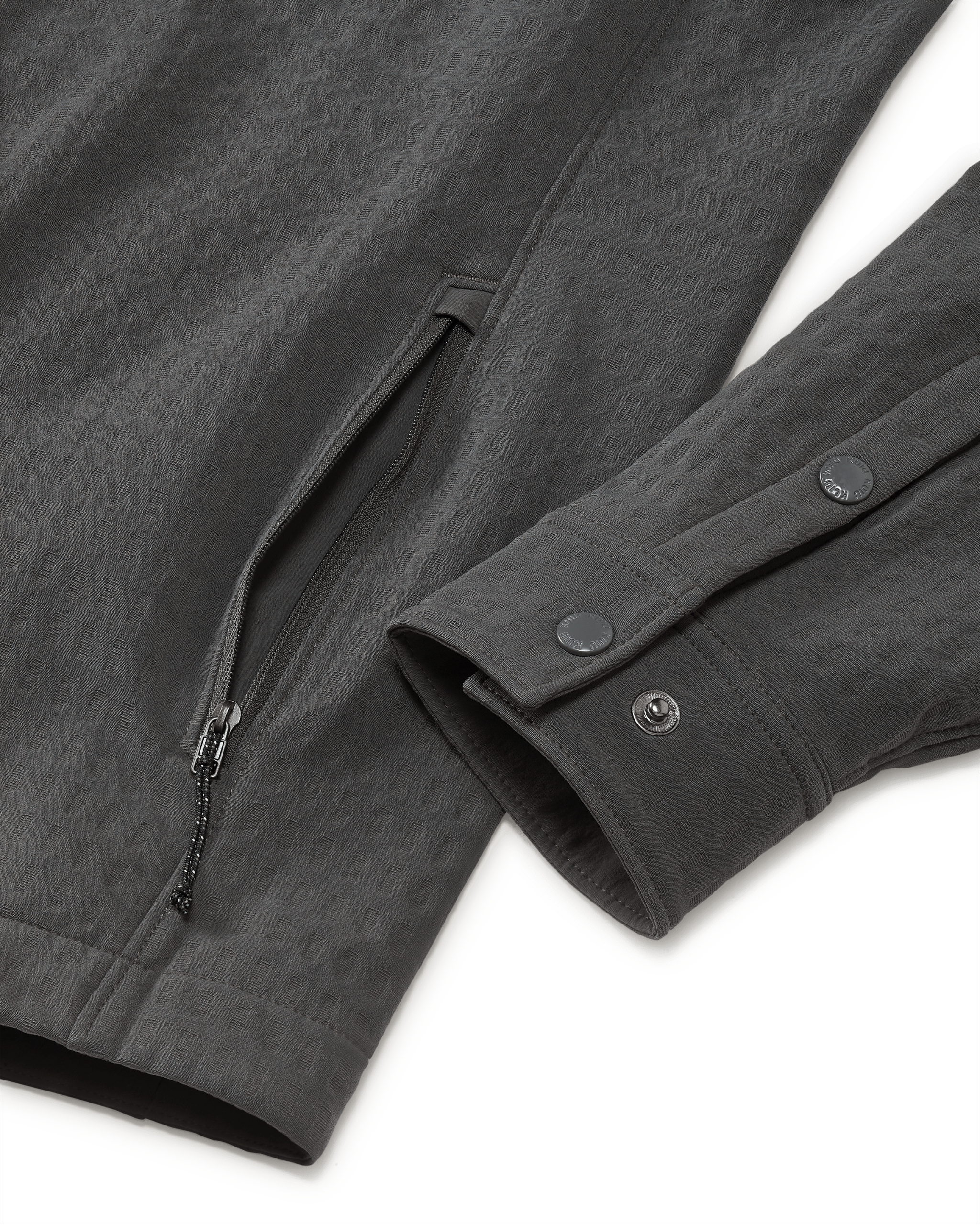 Blockfield Fleece Shirt Jacket | Gunmetal - 图片 5