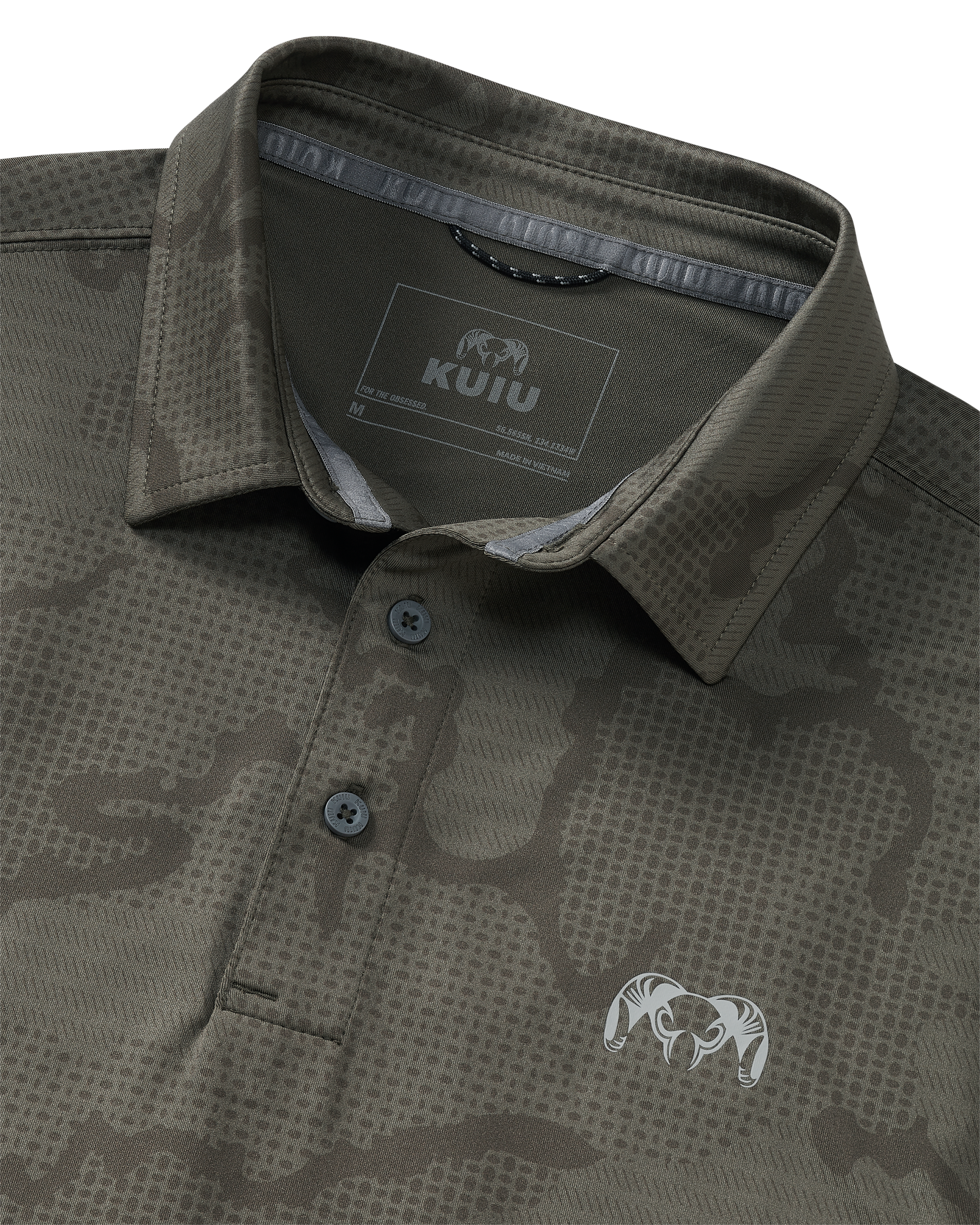 KUIU Performance Polo | Ash Tonal - 图片 2