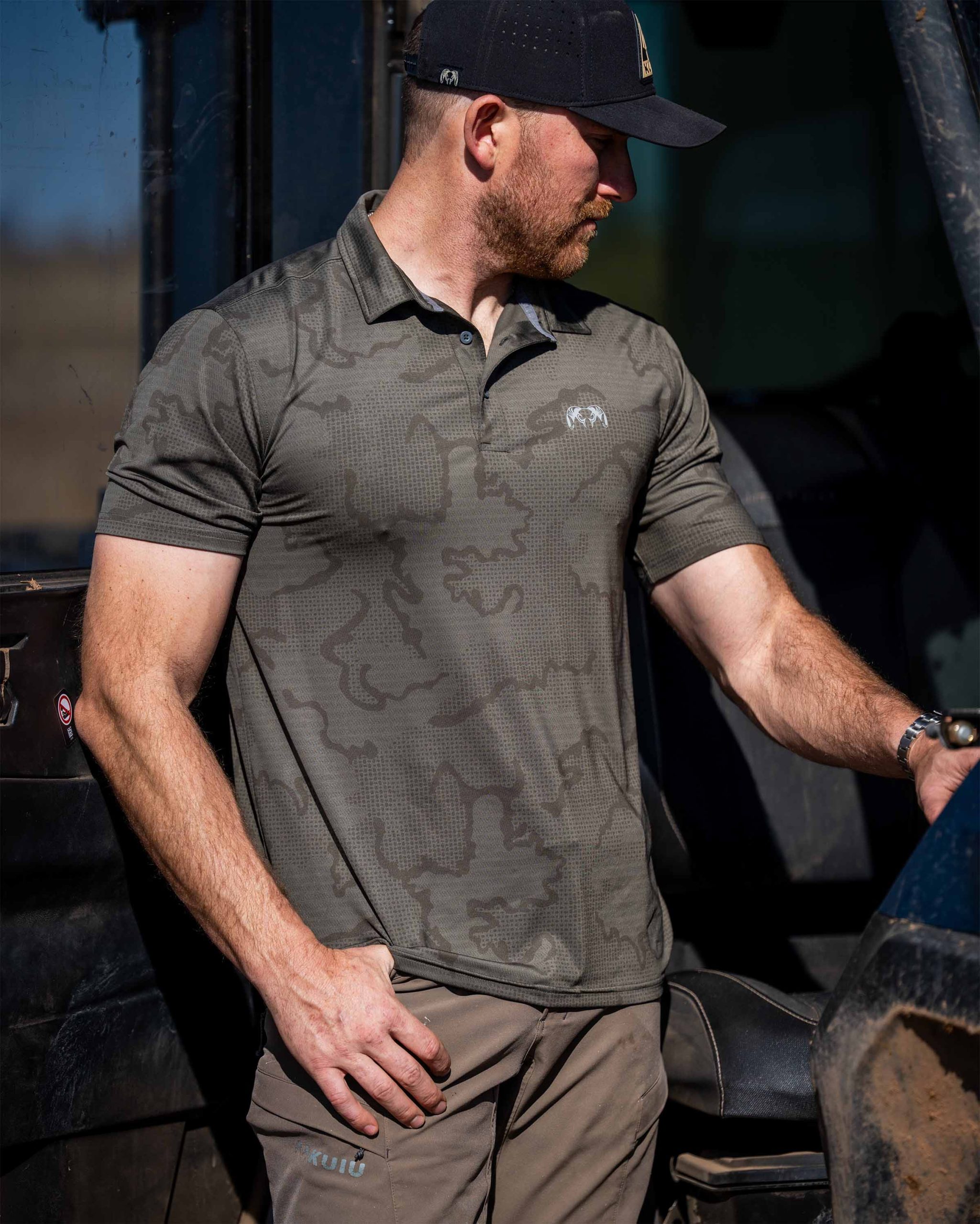 KUIU Performance Polo | Ash Tonal - 图片 4