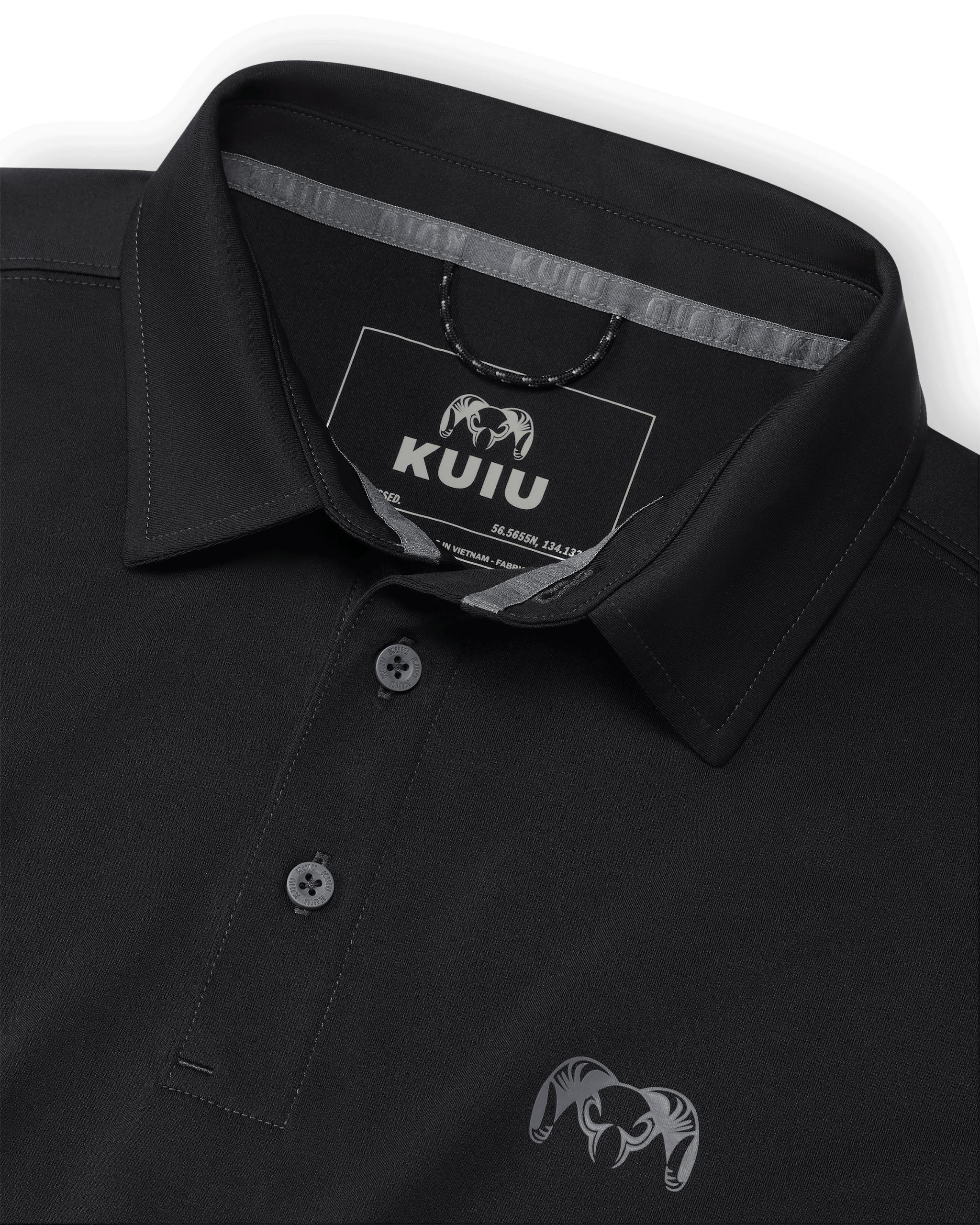 KUIU Performance Polo | Black - 图片 2