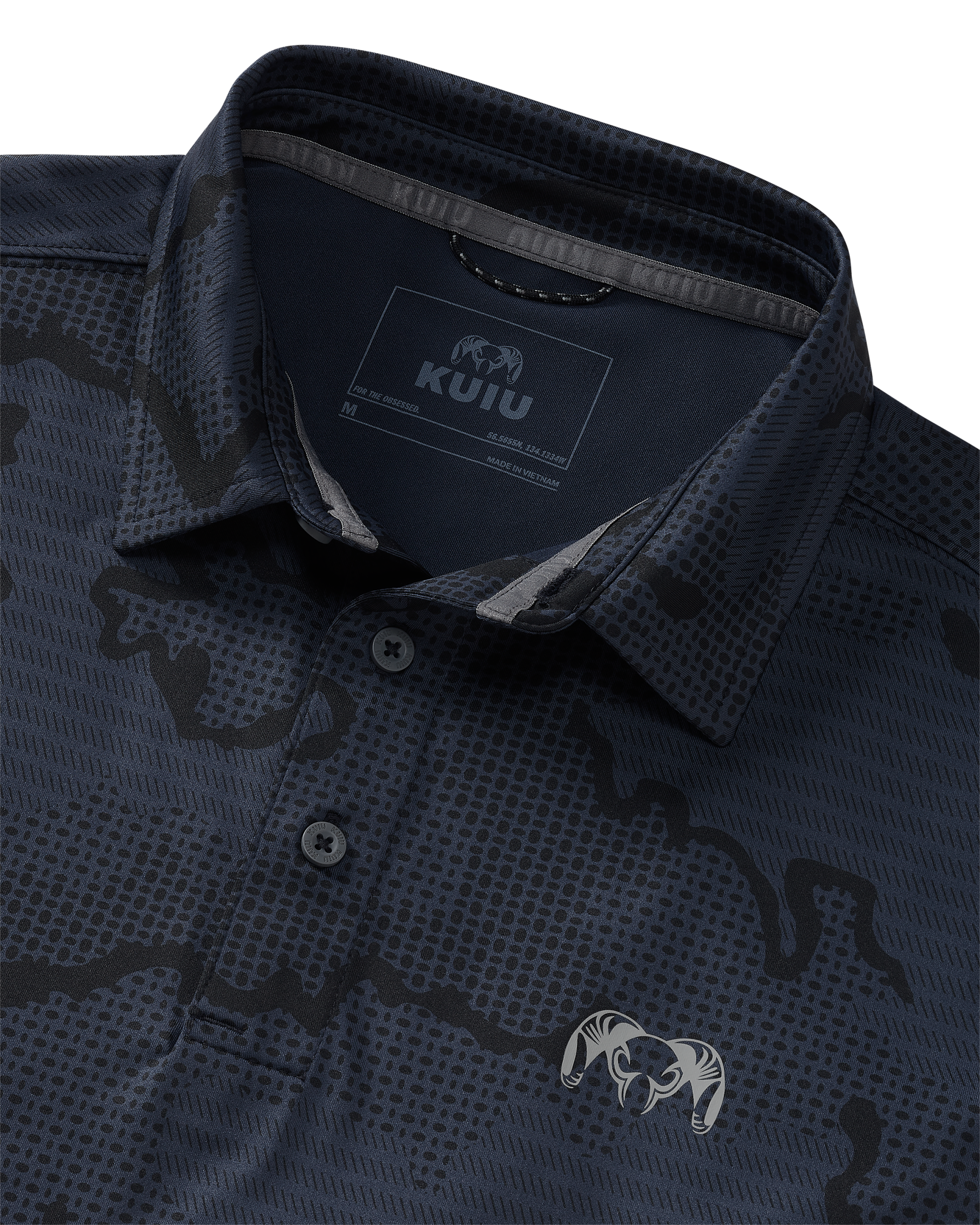KUIU Performance Polo | Steel Blue Tonal - 图片 2