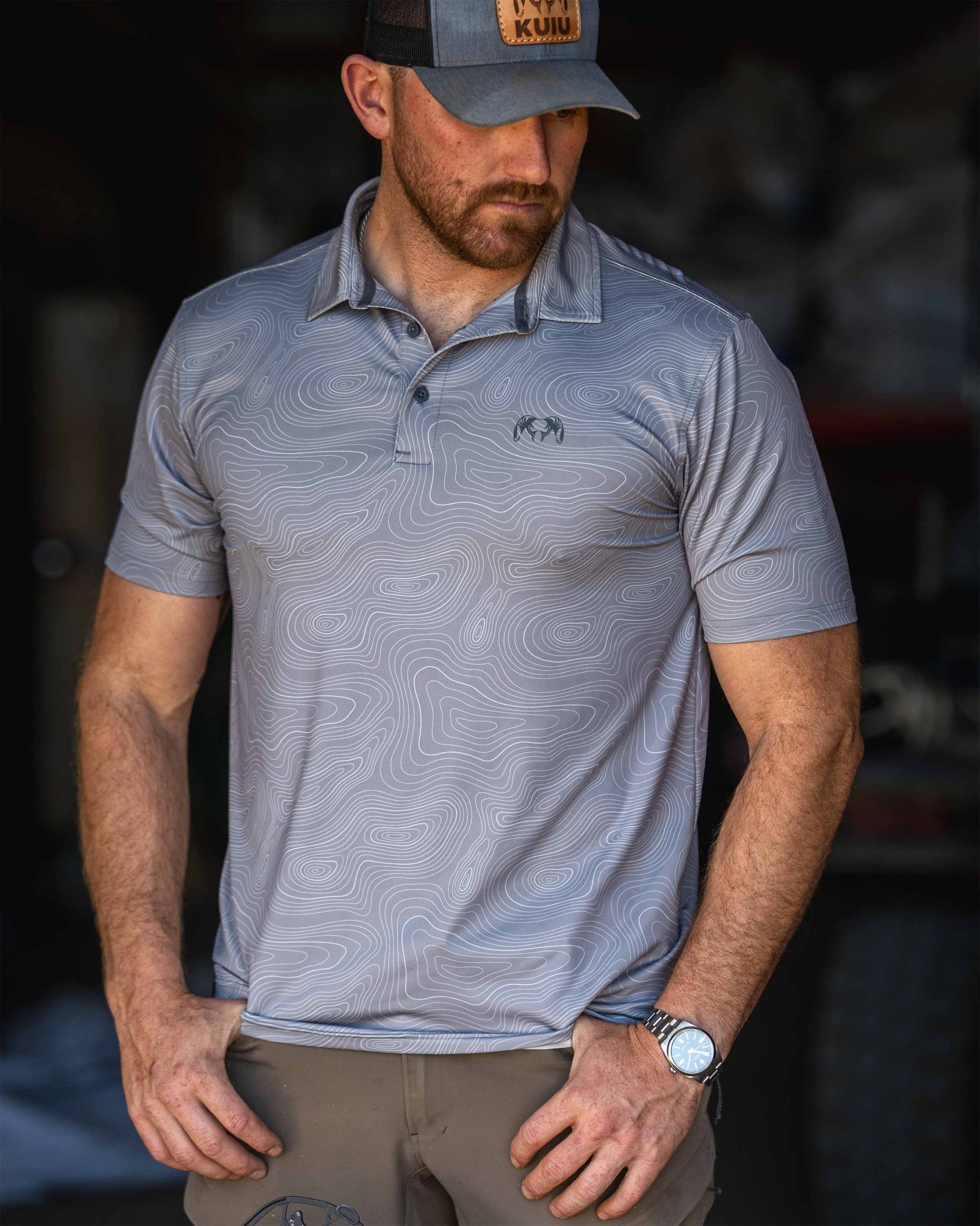 KUIU Performance Polo | Haze Topo - 图片 4