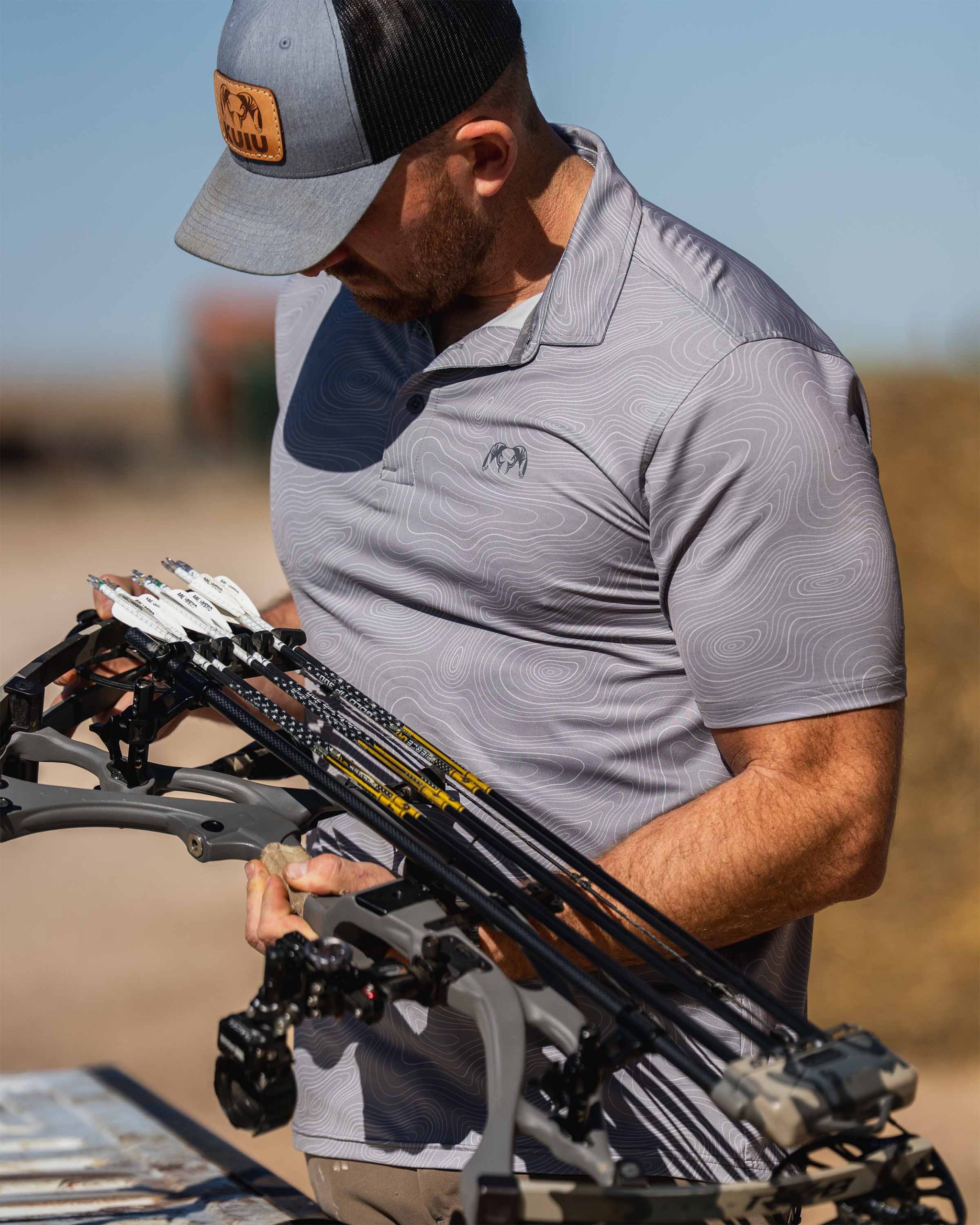 KUIU Performance Polo | Haze Topo - 图片 3