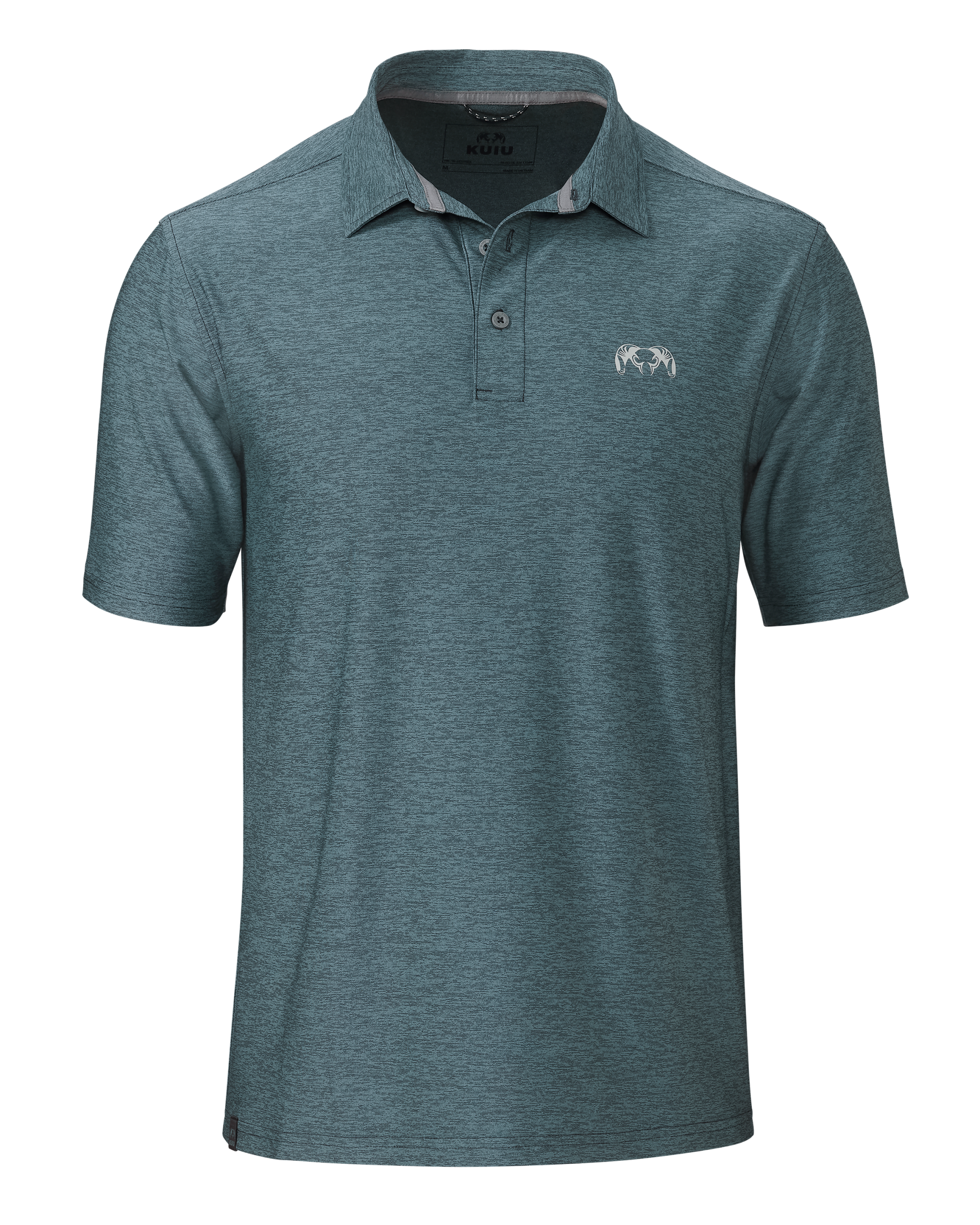 KUIU Performance Polo | Heather Slate