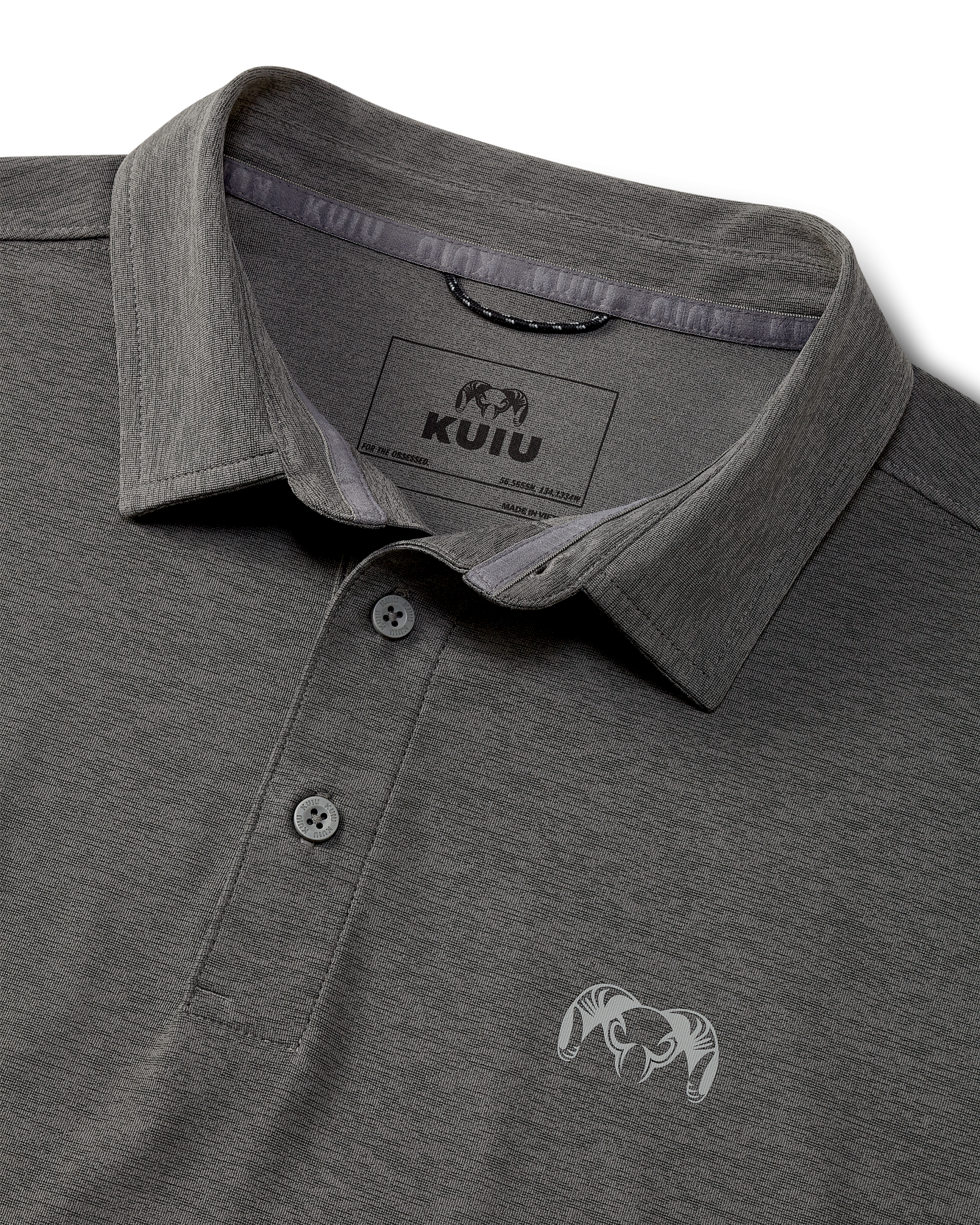KUIU Performance Polo | Heather Stone - 图片 2