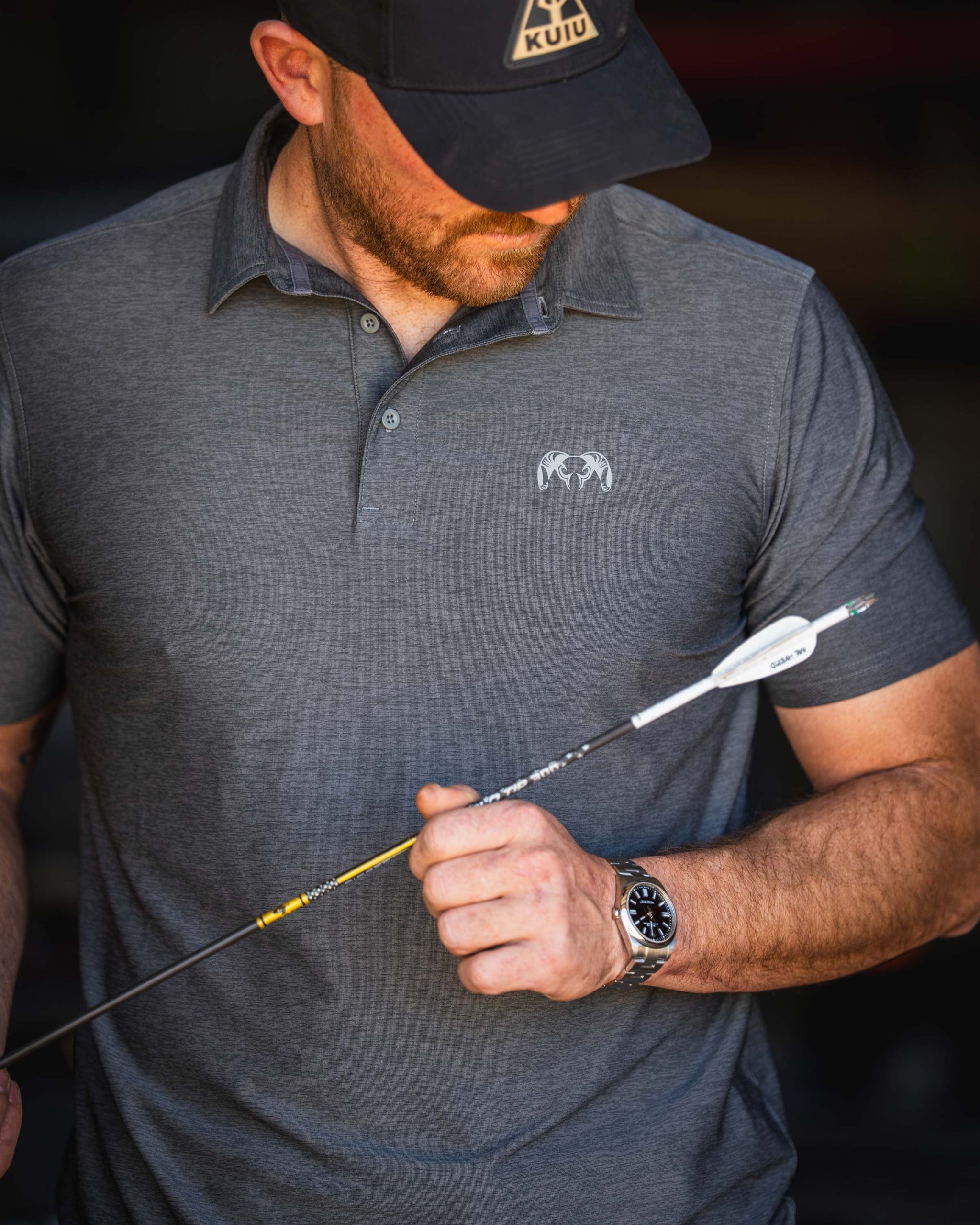 KUIU Performance Polo | Heather Stone - 图片 3