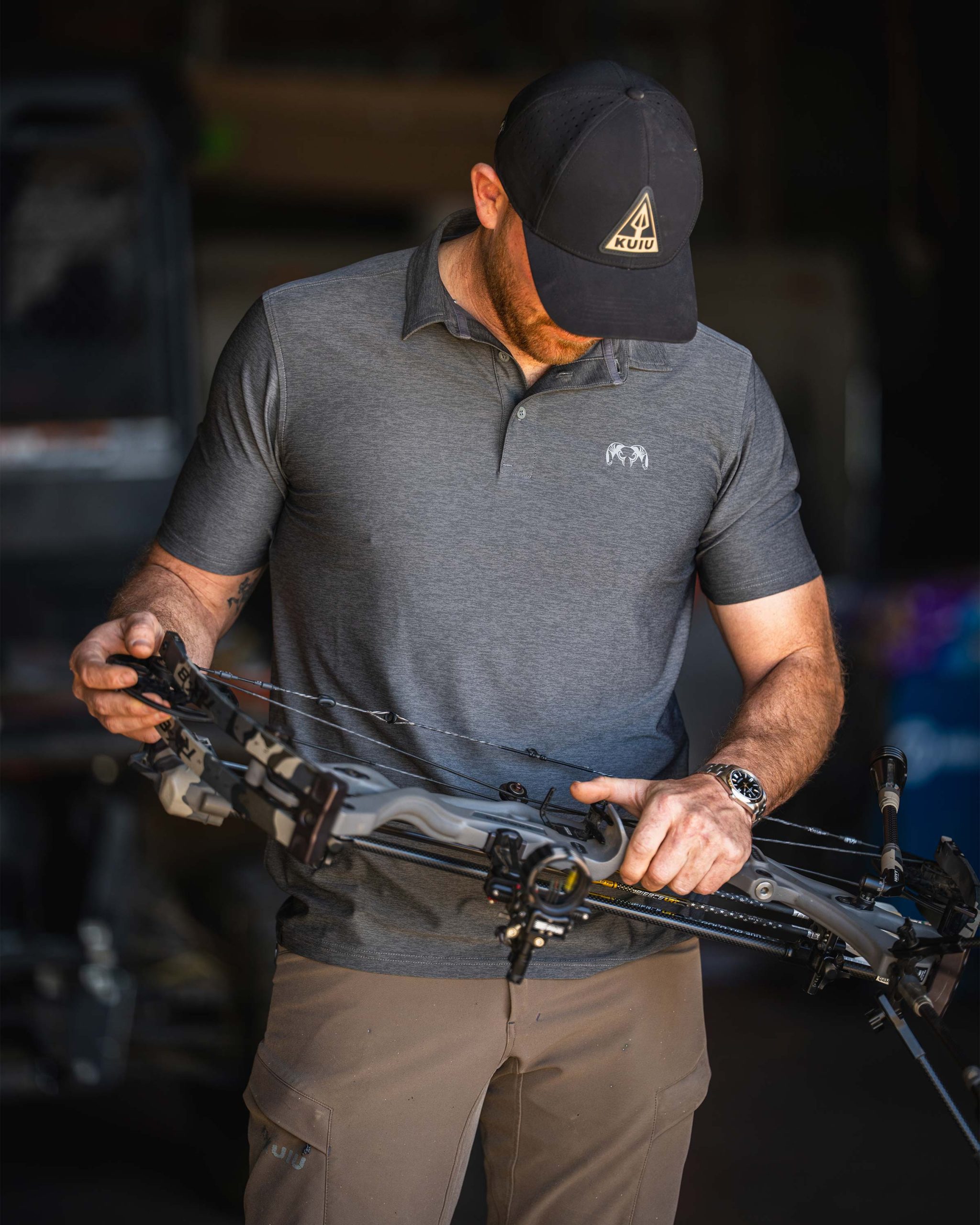 KUIU Performance Polo | Heather Stone - 图片 5