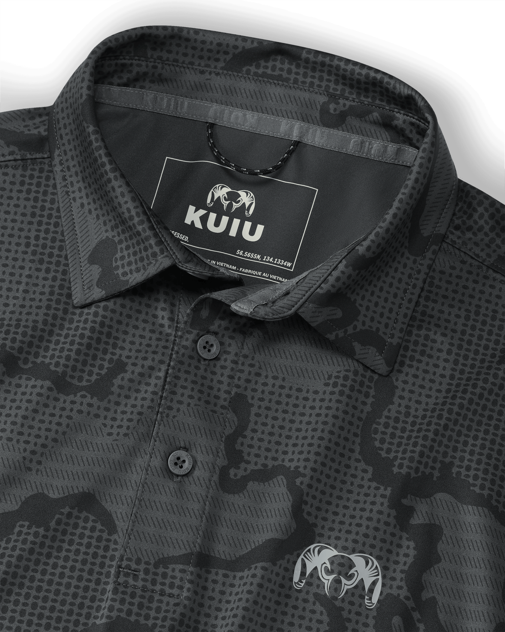 KUIU Performance Polo | Gunmetal Tonal - 图片 2