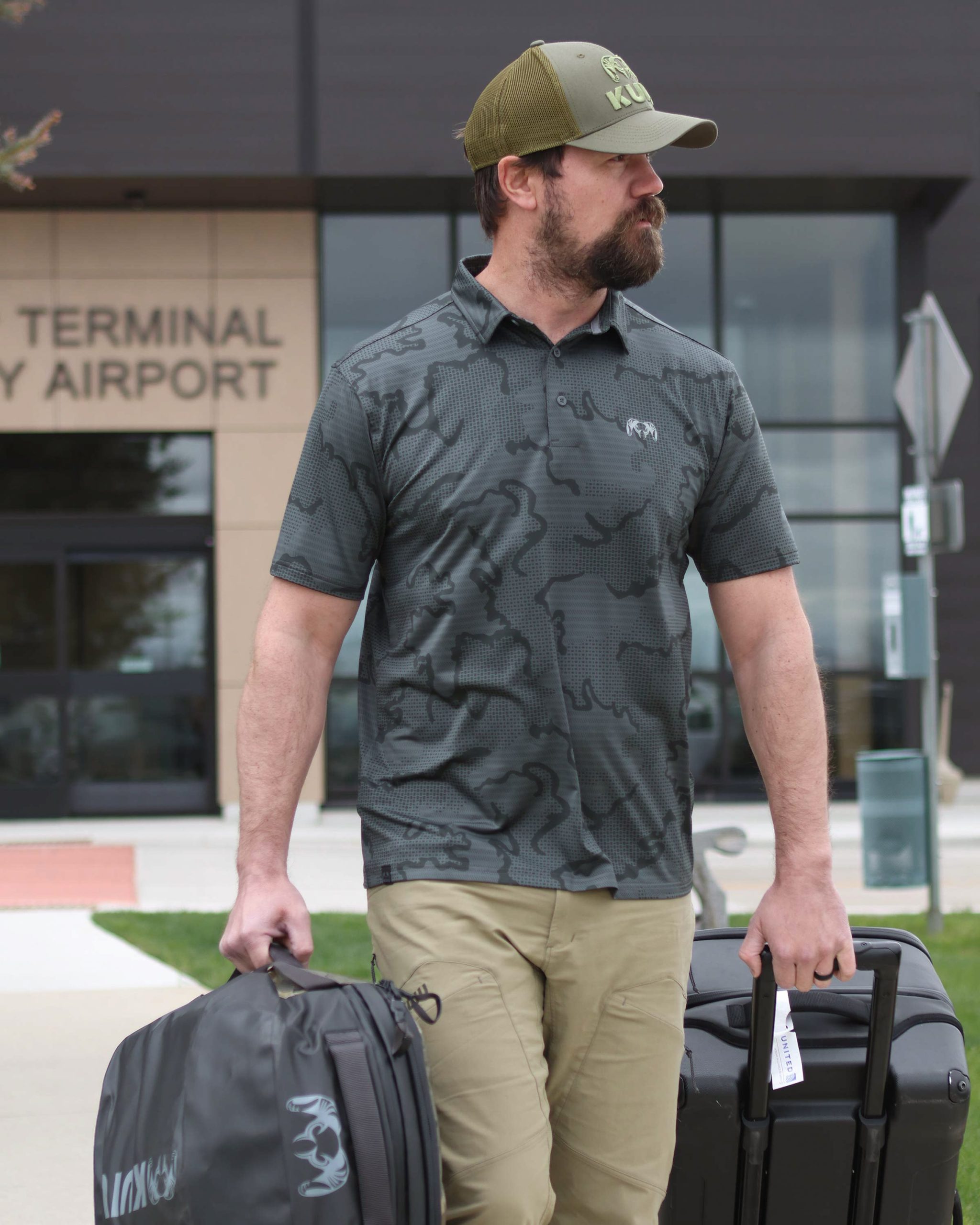 KUIU Performance Polo | Black - 图片 3