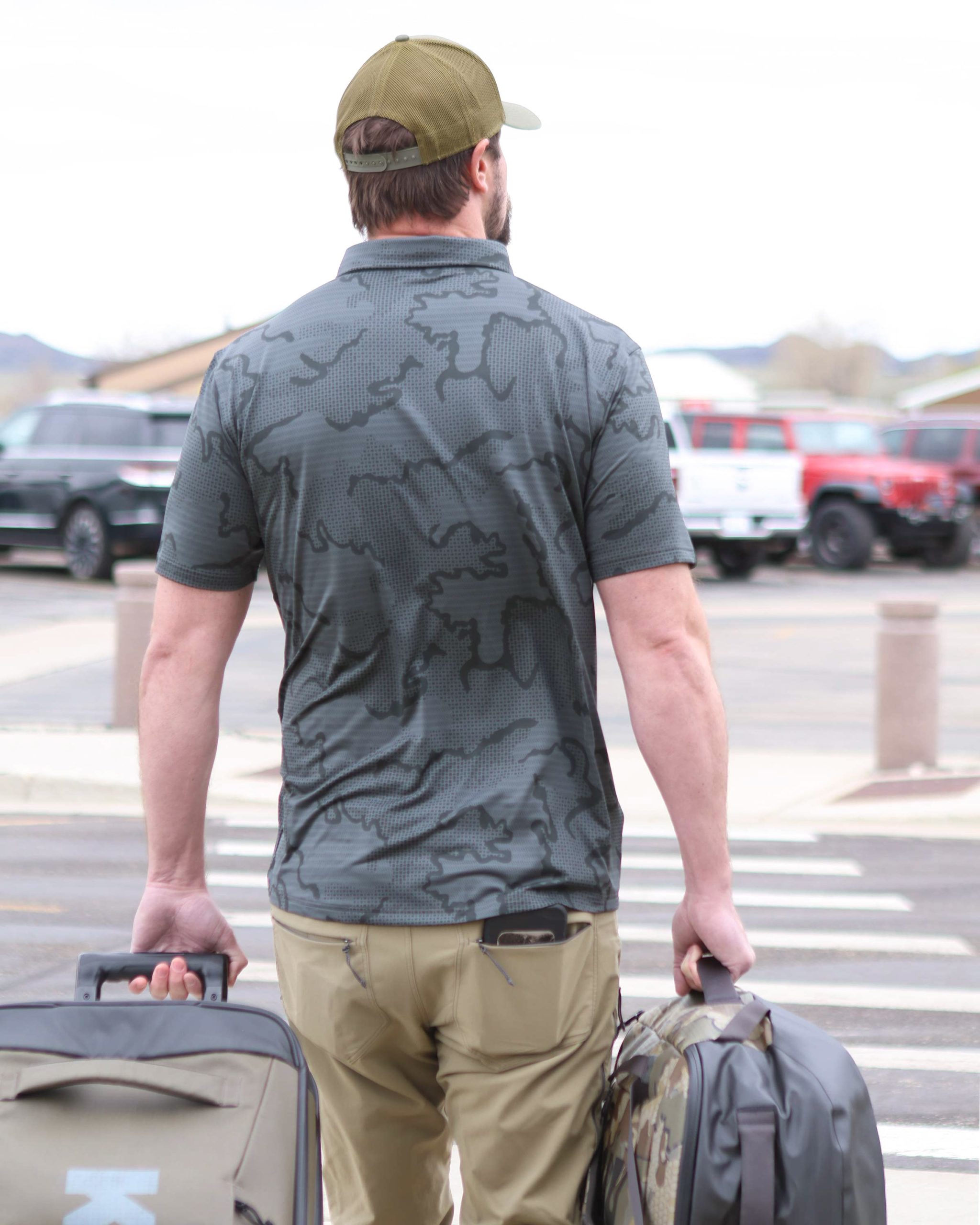 KUIU Performance Polo | Gunmetal Tonal - 图片 4