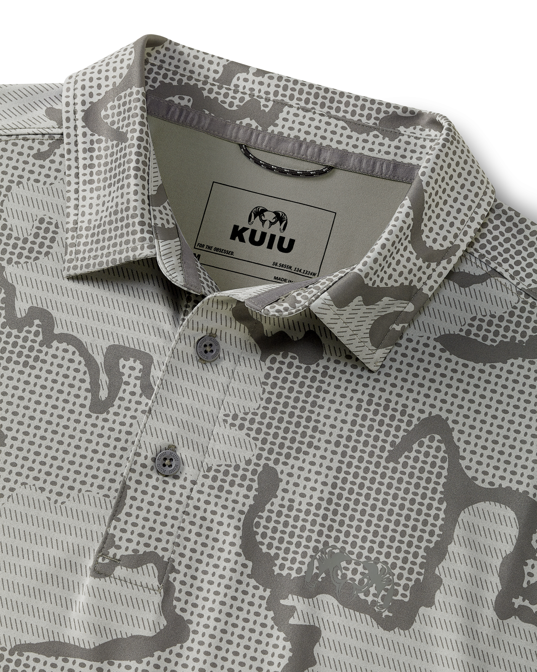 KUIU Performance Polo | Stone Tonal - 图片 2