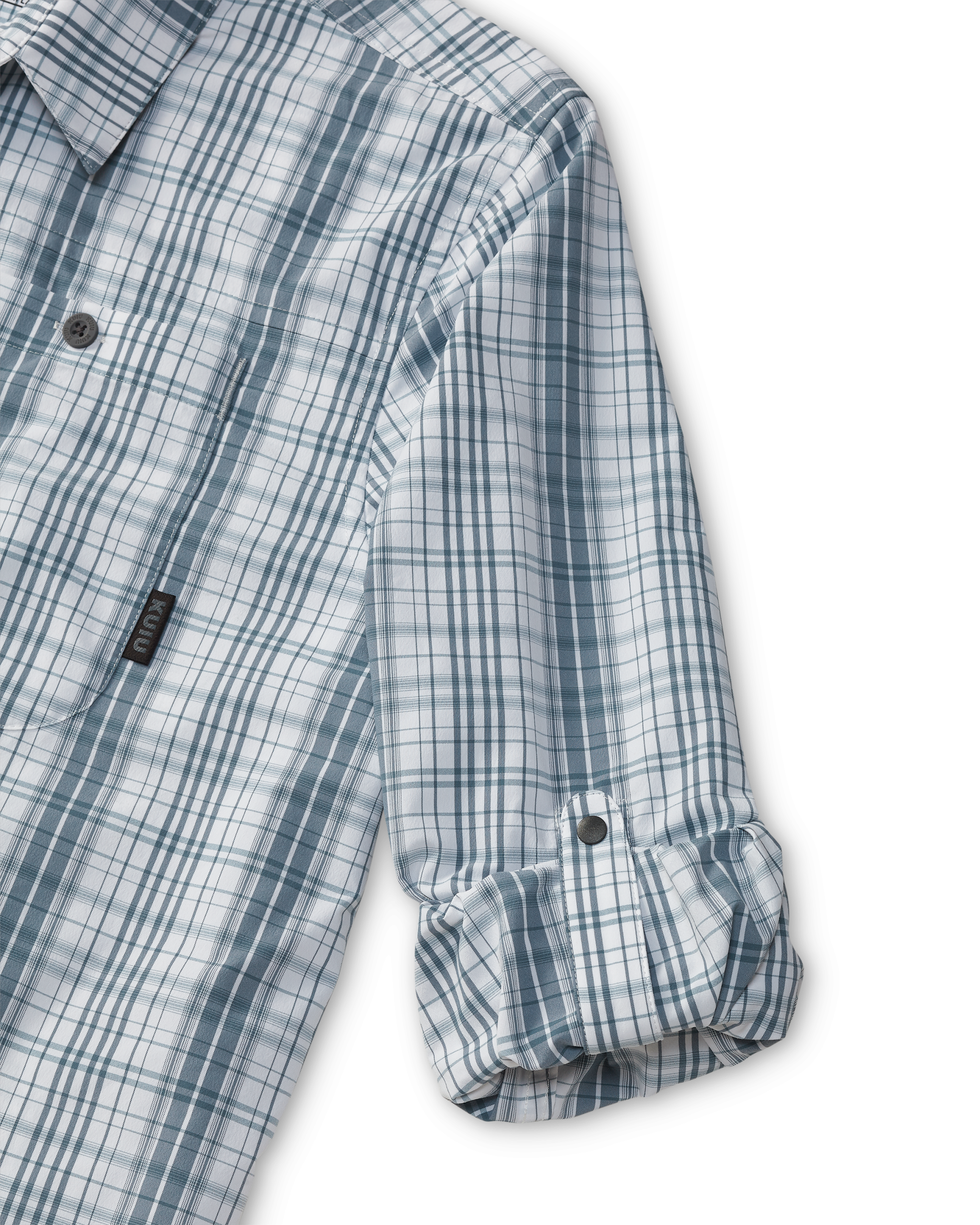 Borrego LS Shirt | Gravel Plaid - 图片 4