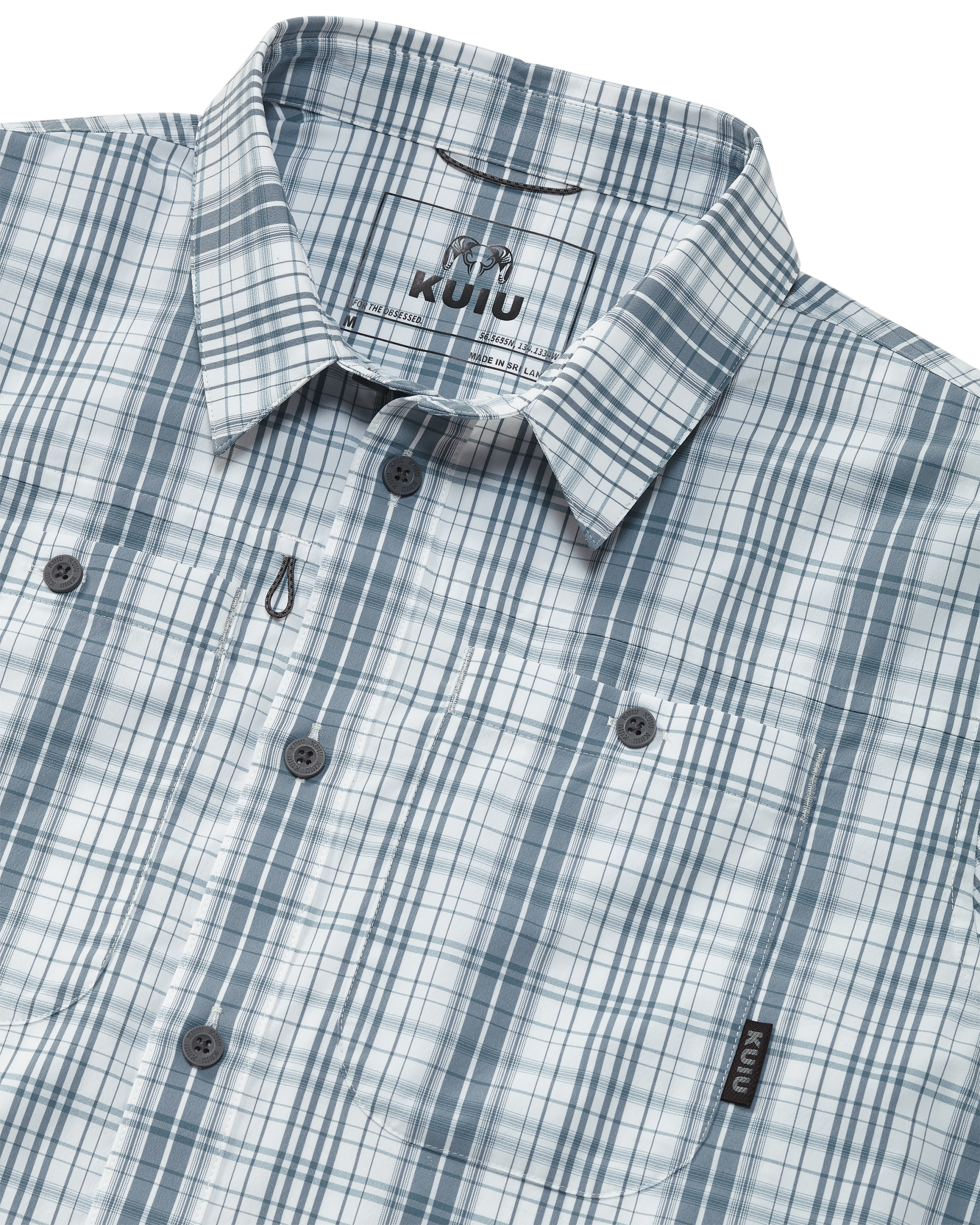 Borrego LS Shirt | Gravel Plaid - 图片 3