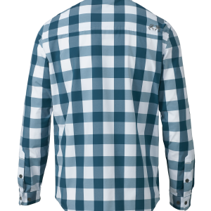 Alternative view of Borrego LS Shirt | Lake Plaid