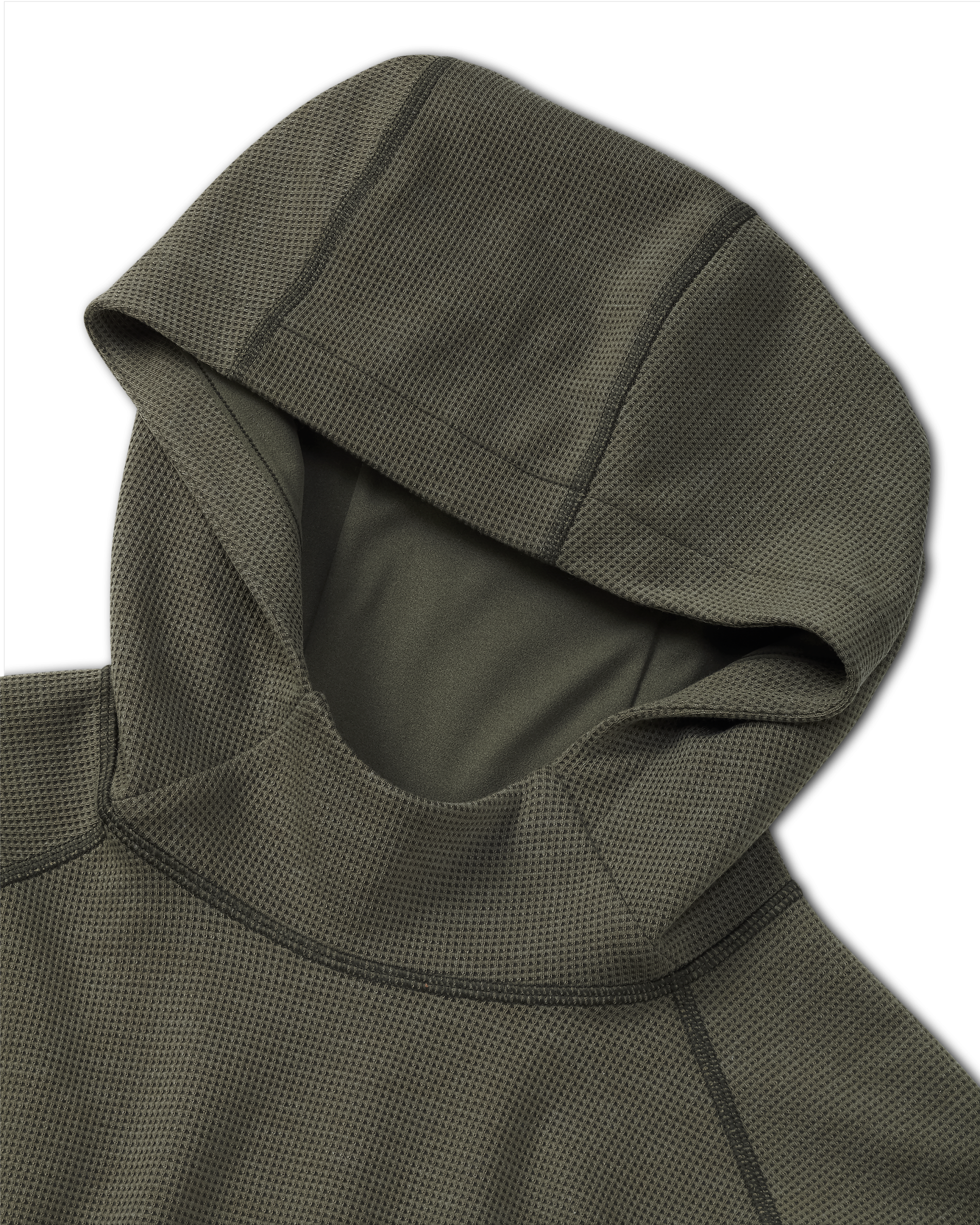 Canyon Waffle Hoodie | Ash Heather - 图片 3