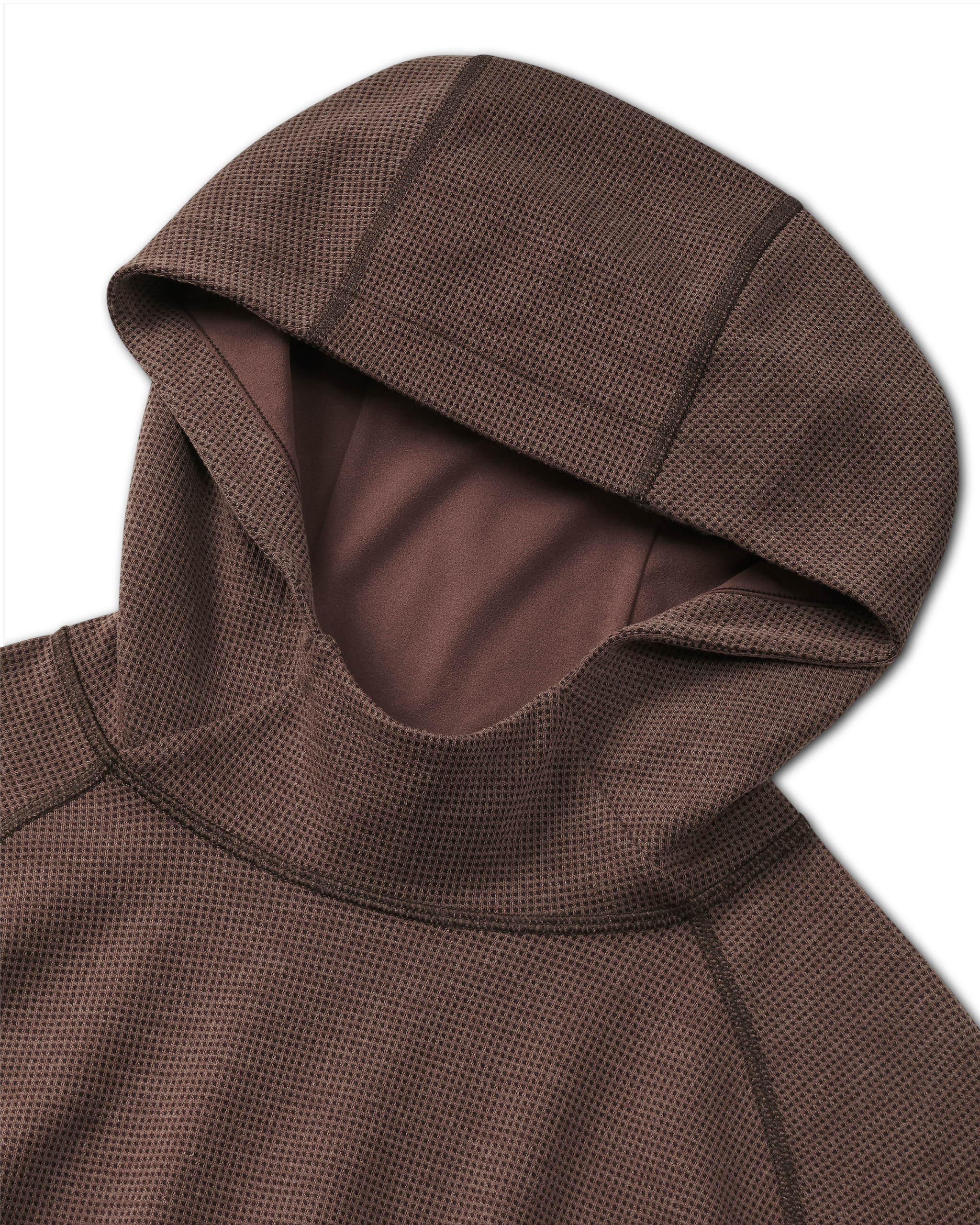 Canyon Waffle Hoodie | Cedar Heather - 图片 3