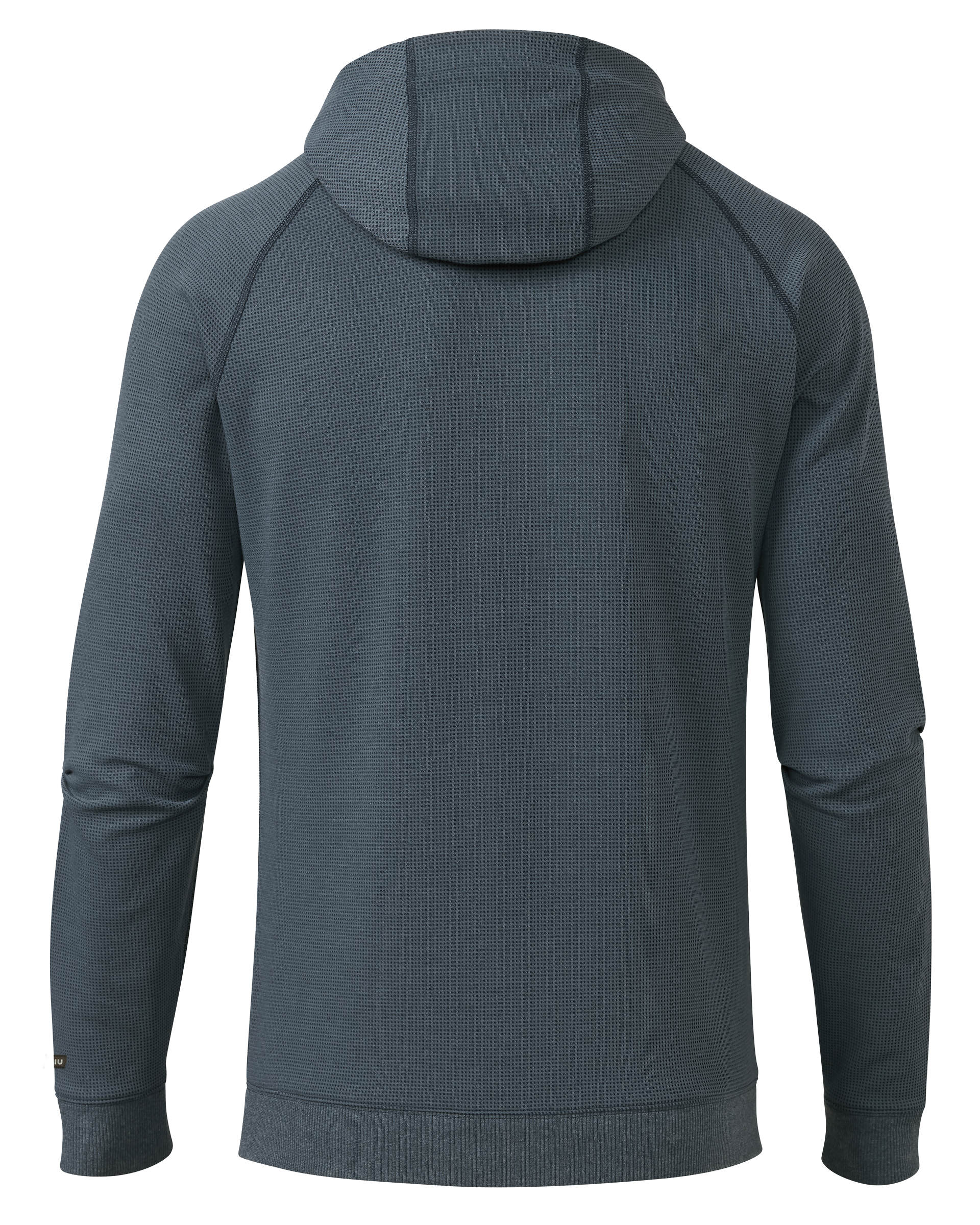 Canyon Waffle Hoodie | Steel Blue Heather - 图片 2