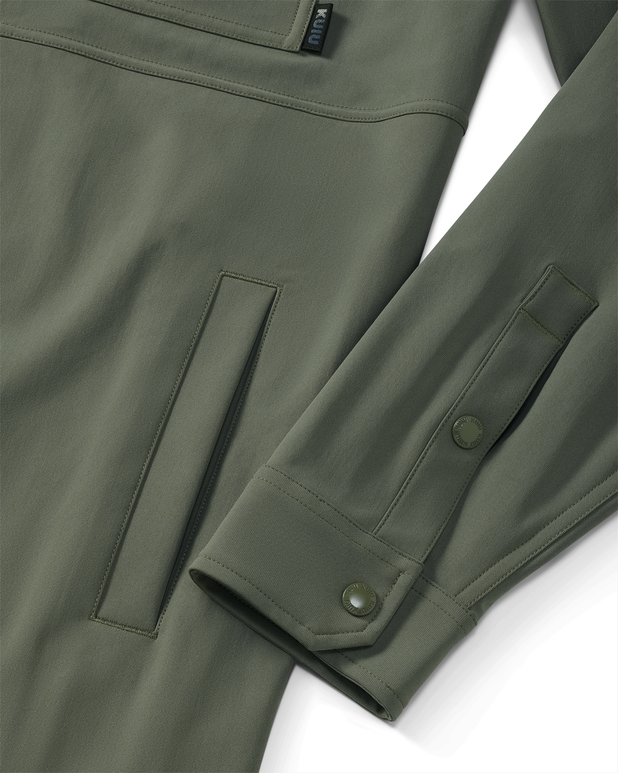 Outlet Tour Shirt Jacket | Dark Sage - 图片 5