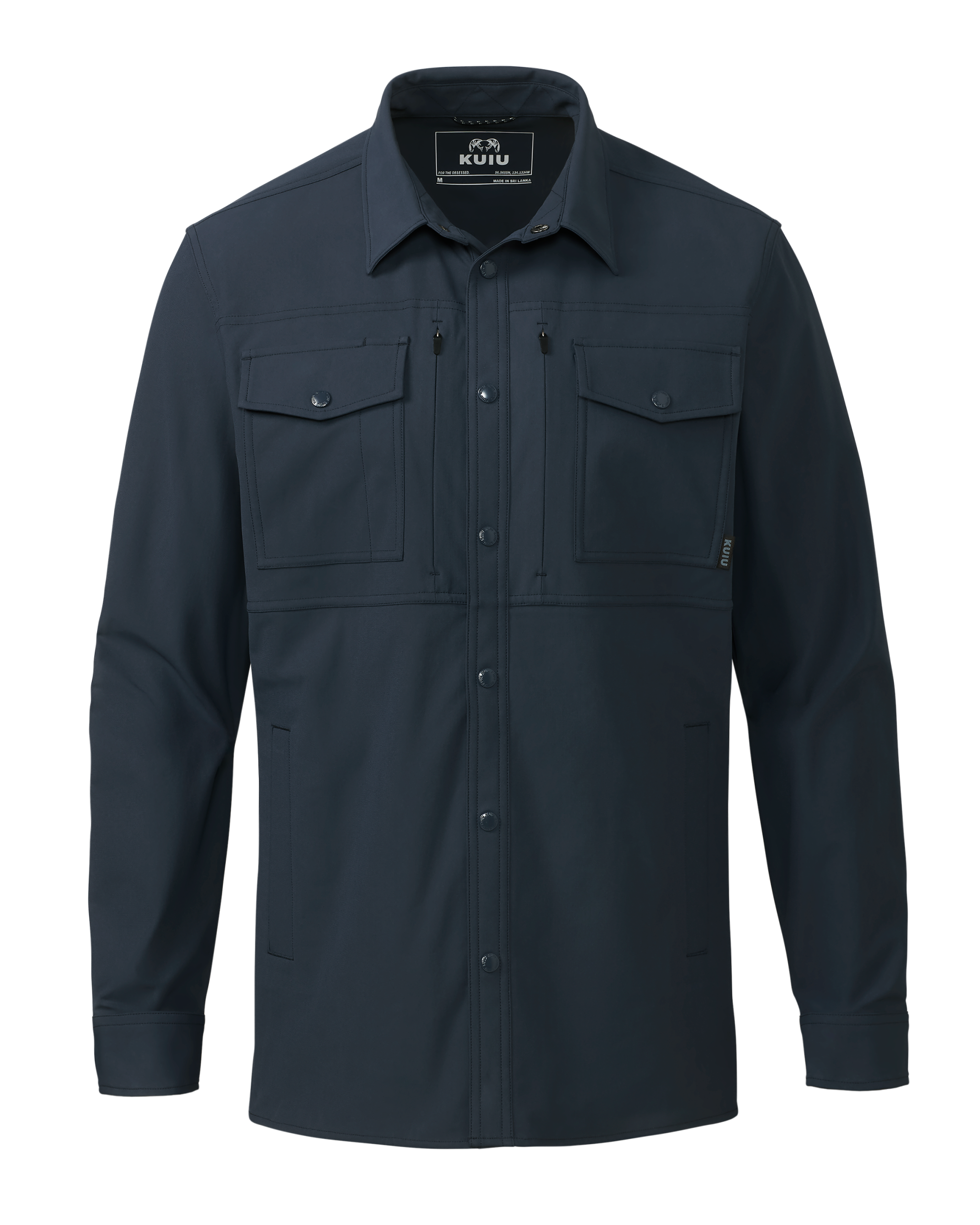 Outlet Tour Shirt Jacket | Steel Blue