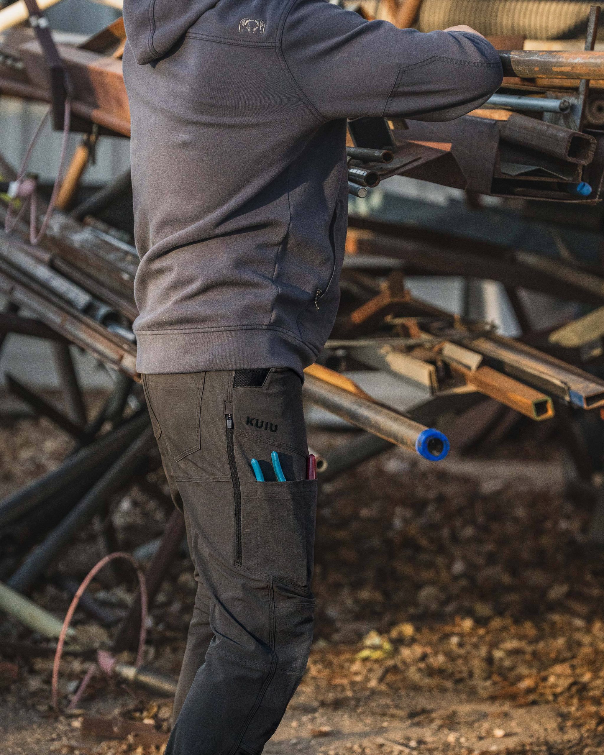 Groundwork Stretch Woven Pant | Asphalt - 图片 10