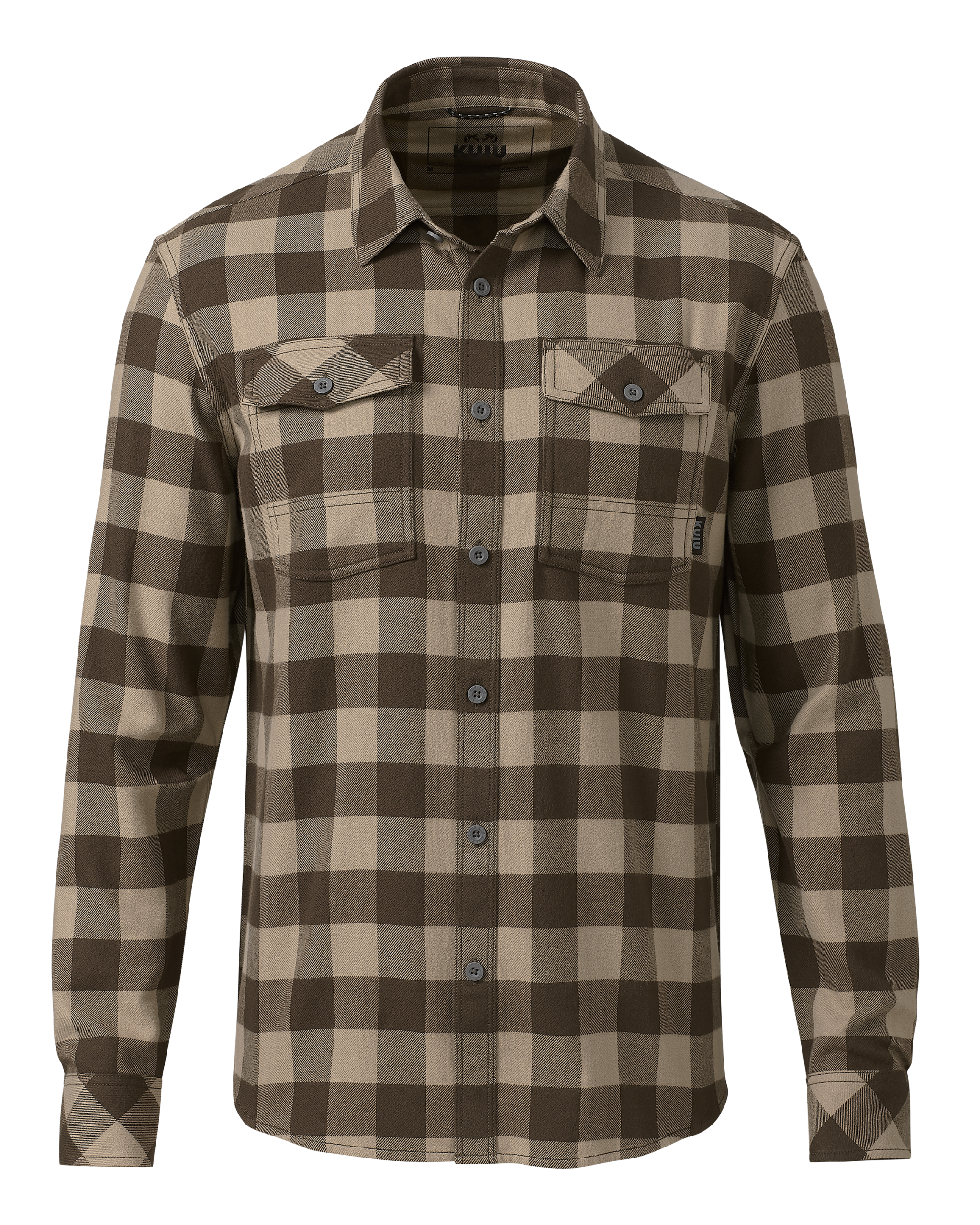 Outlet Field Flannel Shirt | Brown Buffalo Check