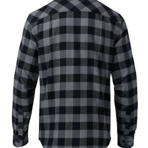 Alternative view of Outlet Field Flannel Shirt | Gunmetal Buffalo Check