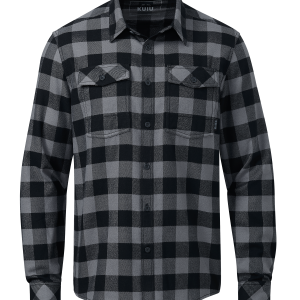 Outlet Field Flannel Shirt | Gunmetal Buffalo Check