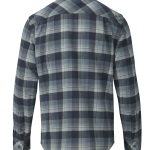Alternative view of Field Flannel Shirt | Steel Blue Blockline