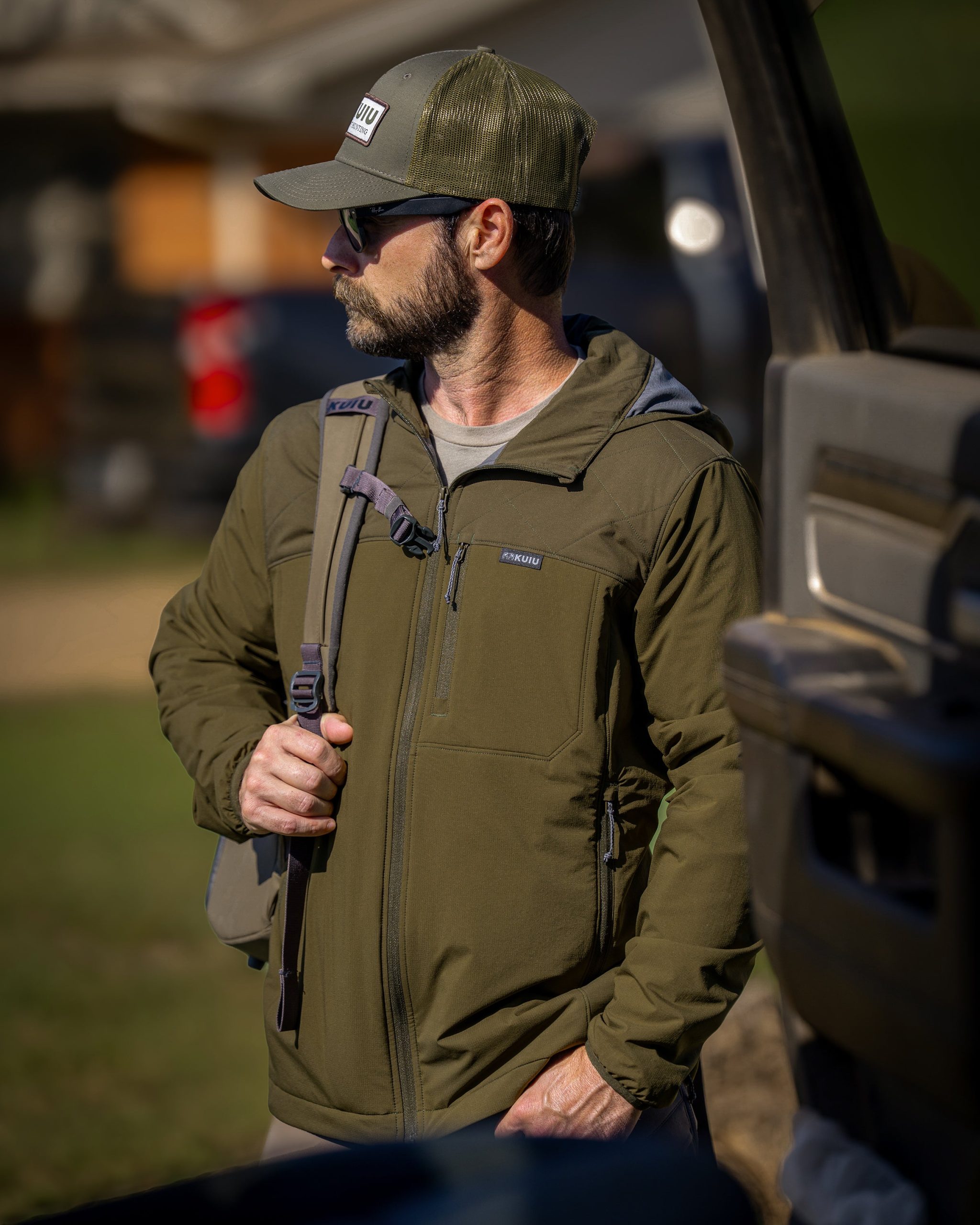 Transit Packable Hooded Jacket | Dark Army/Army - 图片 6
