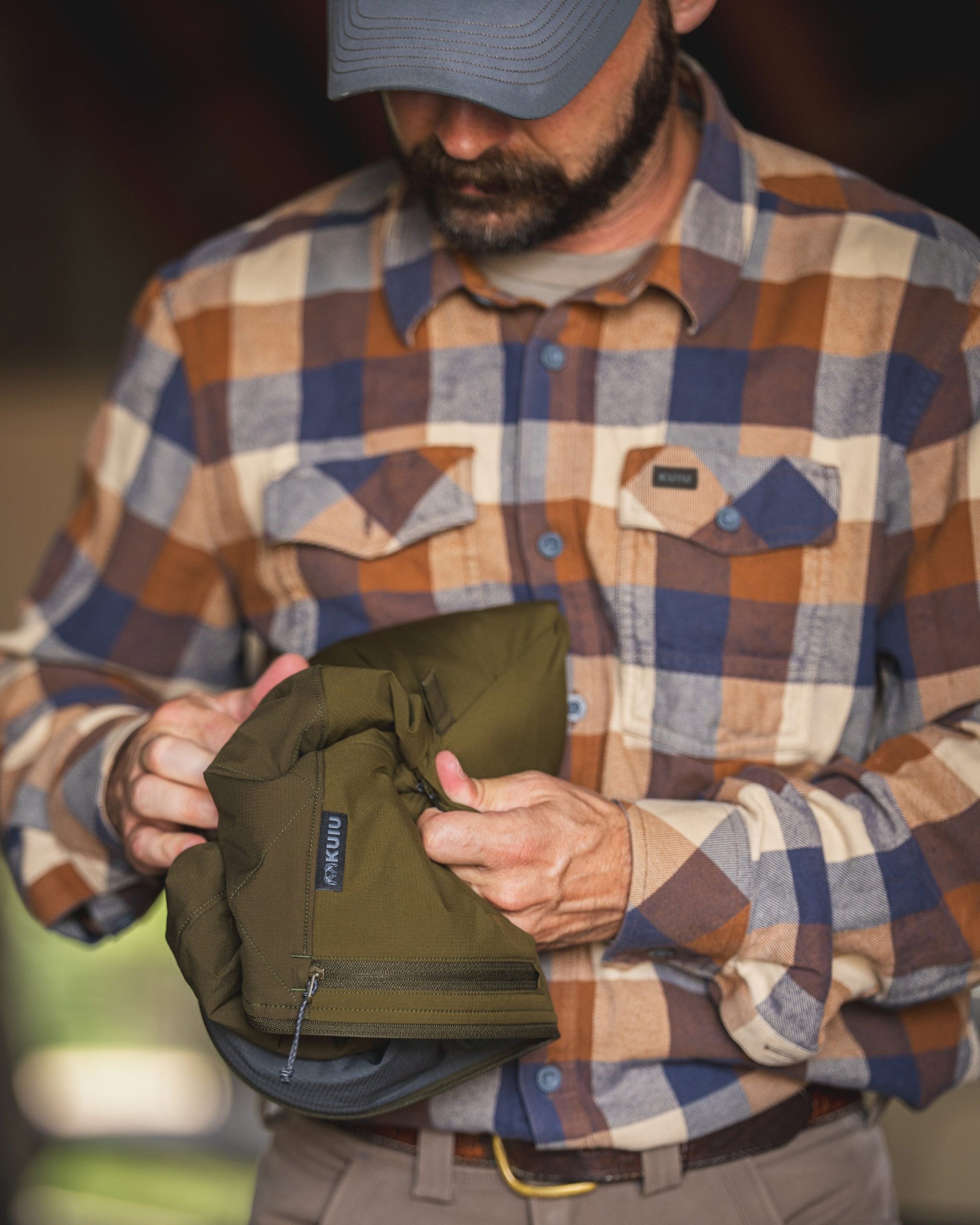 Transit Packable Hooded Jacket | Dark Army/Army - 图片 9