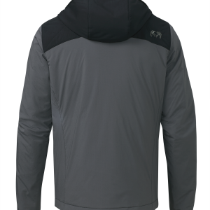 Alternative view of Transit Packable Hooded Jacket | Black/Gunmetal