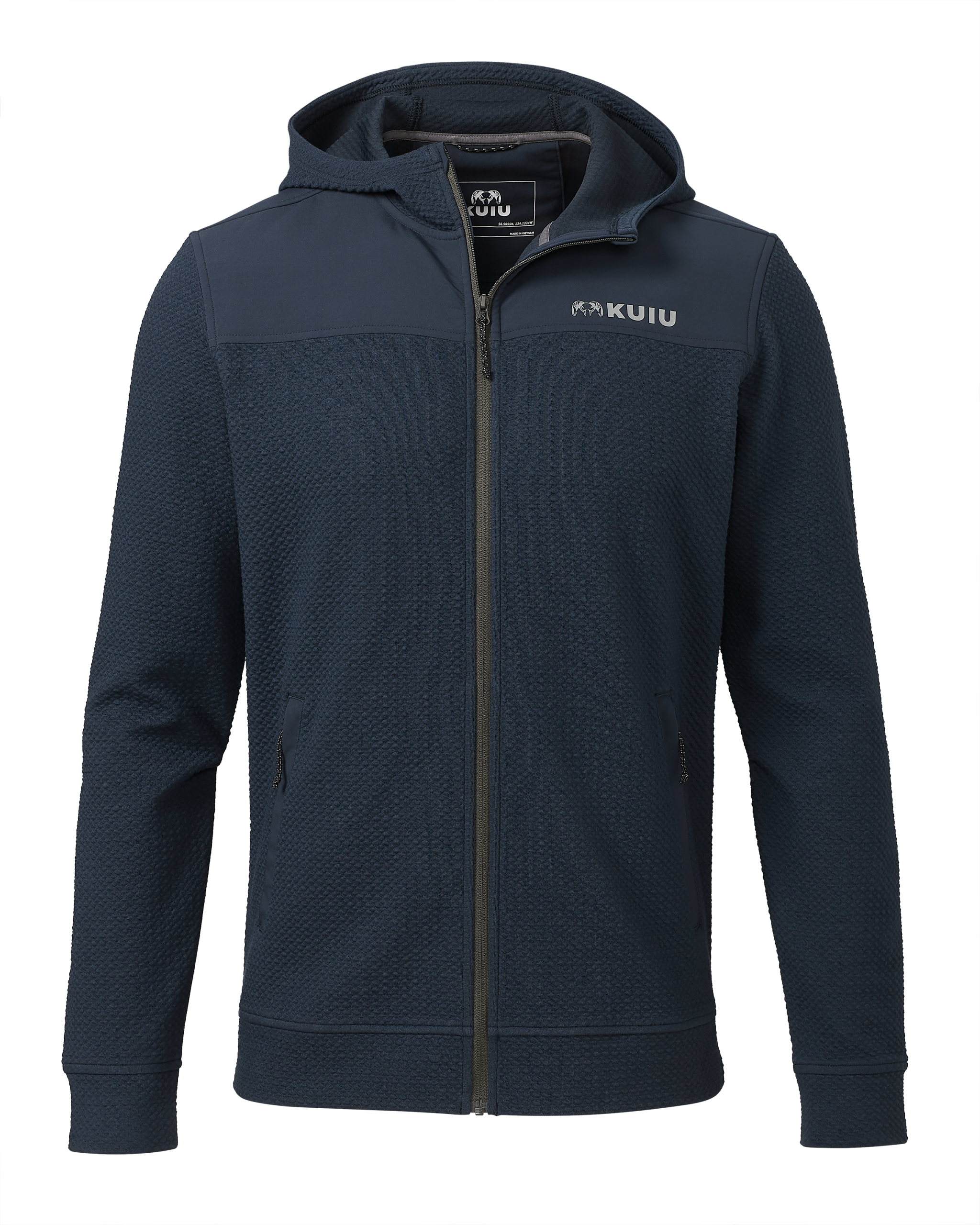 Solitude Knit Hoodie | Steel Blue