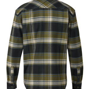 Alternative view of Flannel Heavyweight Shirt | Verde Check Plaid