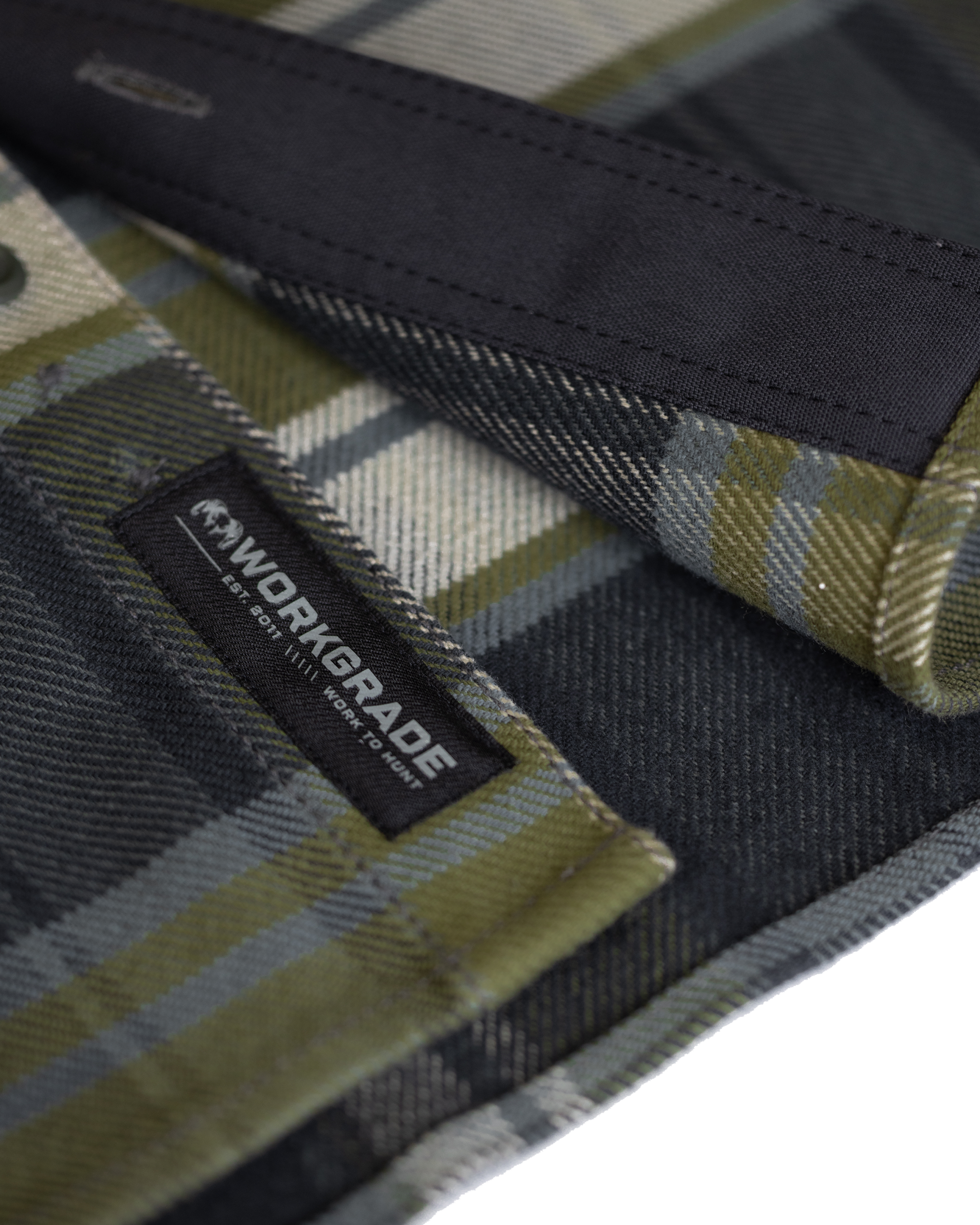 Flannel Heavyweight Shirt | Verde Check Plaid - 图片 4