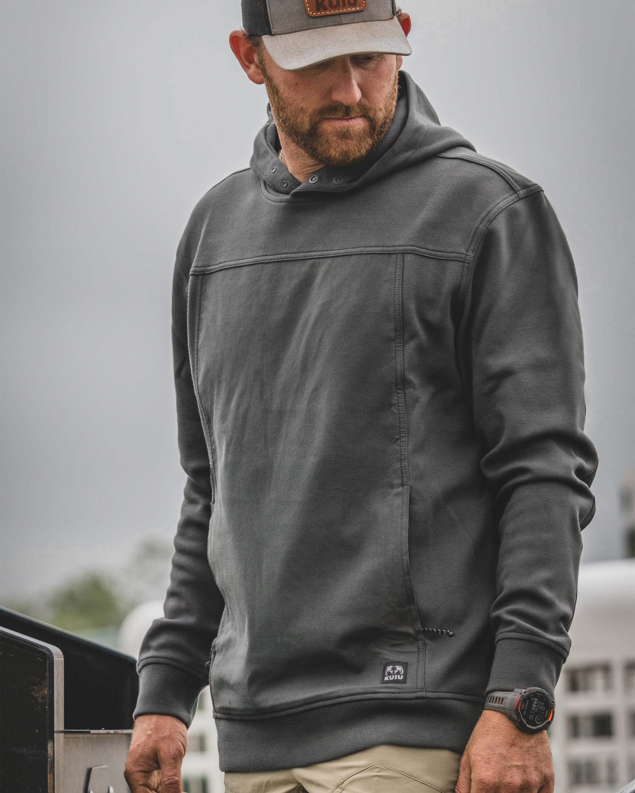 Workgrade Utility Hoodie | Asphalt - 图片 6